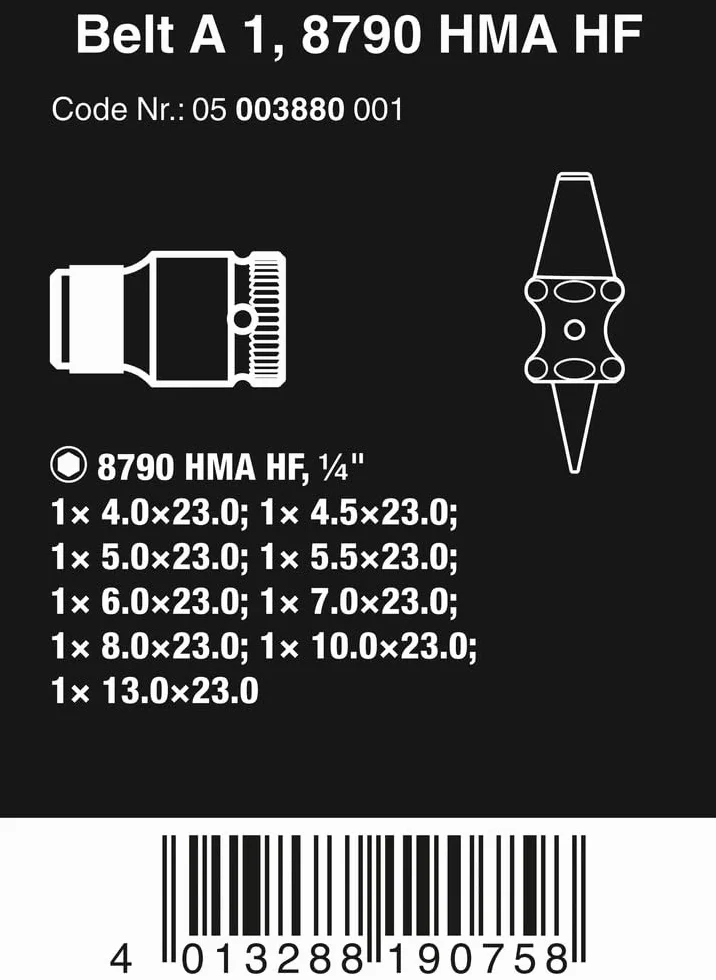 WERA Klucze z funkcją RET. 1 rozmiar