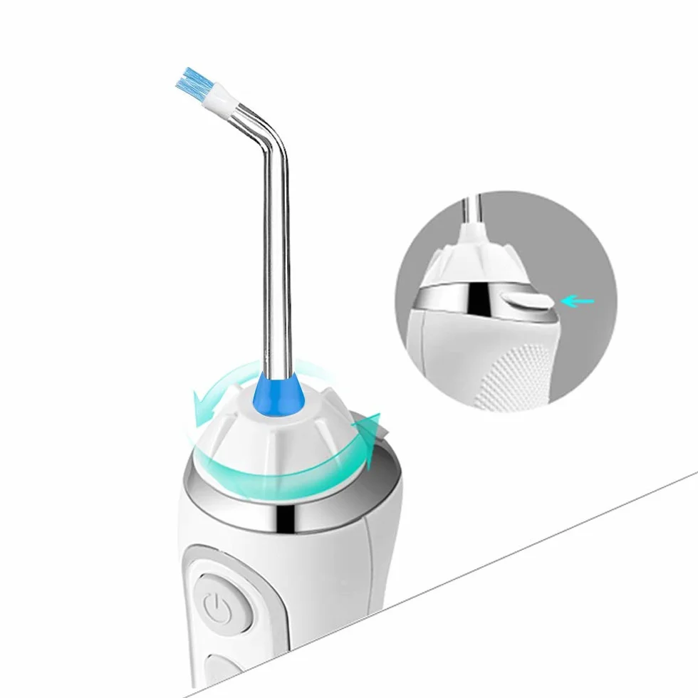 Zamienne końcówki zamienne Plaque Seeker kompatybilne z Waterpik WP-100 WP-250 WP-400 WP-660, akcesoria do dysz, akcesoria do dysz, części zamienne (4 sztuki)