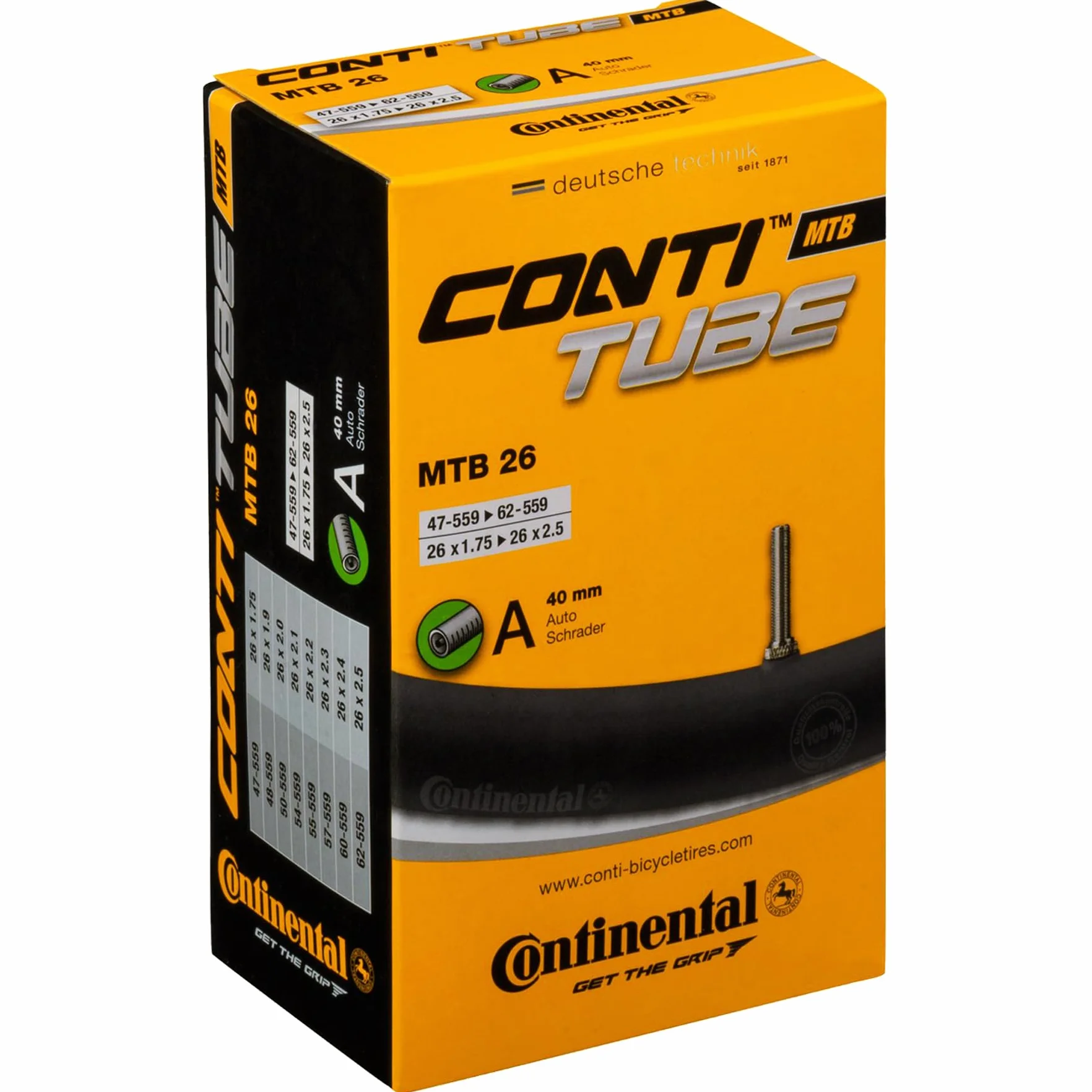 Continental Contitube MTB 26 rura