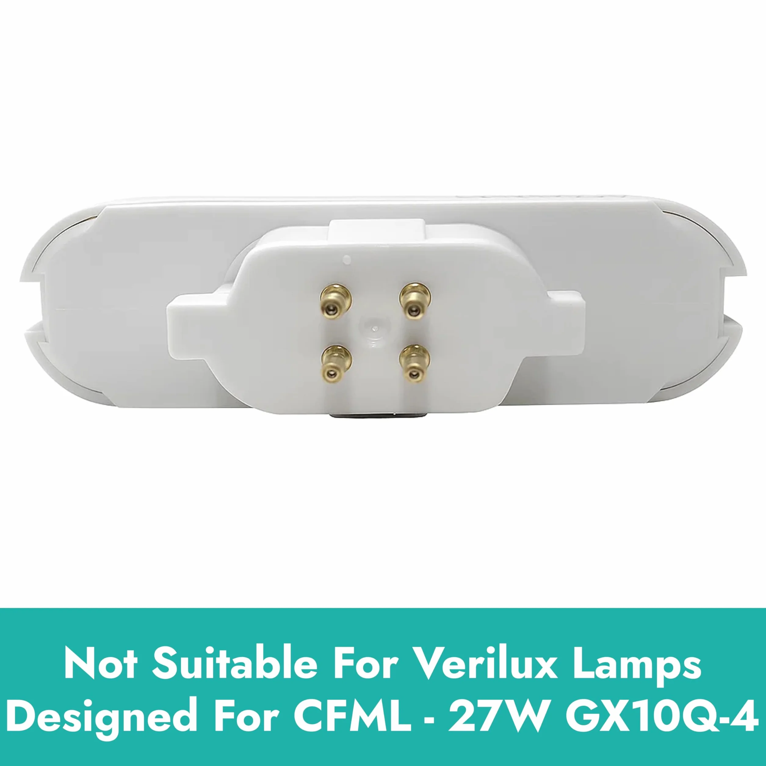 ARSUK 27W Wymienna żarówka do światła dziennego - 4-pinowa świetlówka do lampki nocnej, czytania stołu, lampy dla dzieci YDW-27FM - GX10Q - fluorescencyjna 27 W LAMPA FML(6500 K - Zestaw 1 sztuk)
