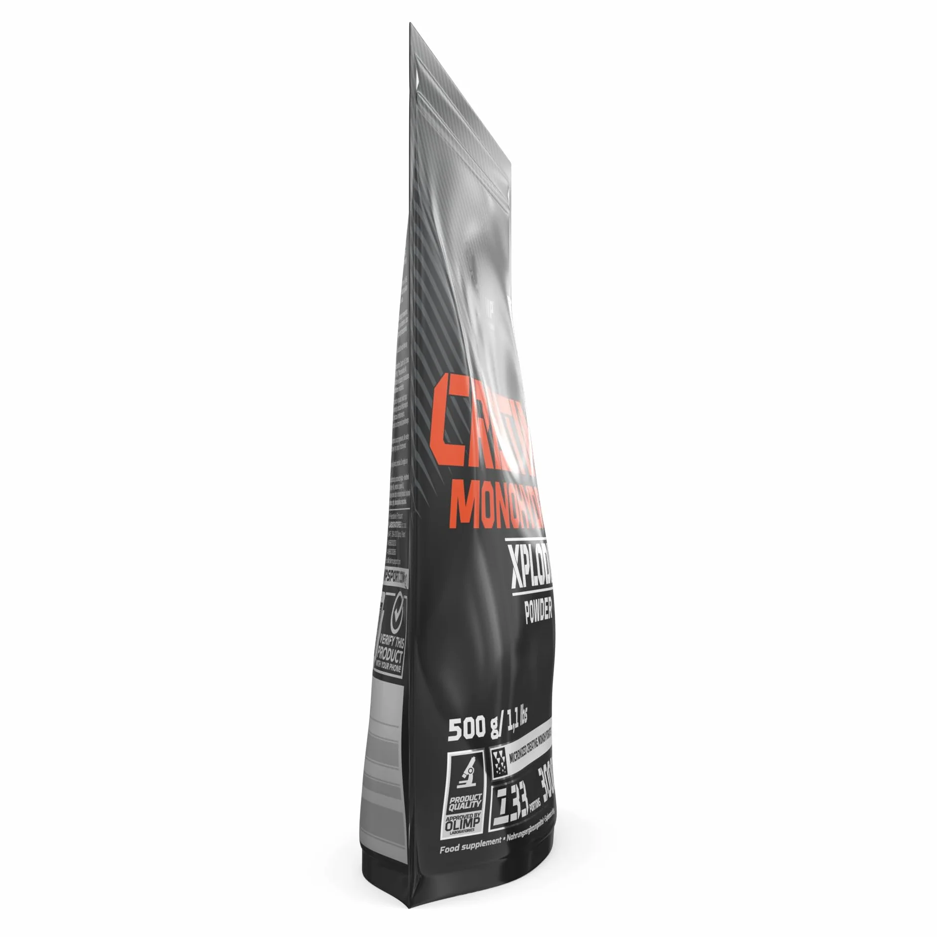 Olimp Monohydrat kreatyny Xplode Powder 500 g pomarańczowy