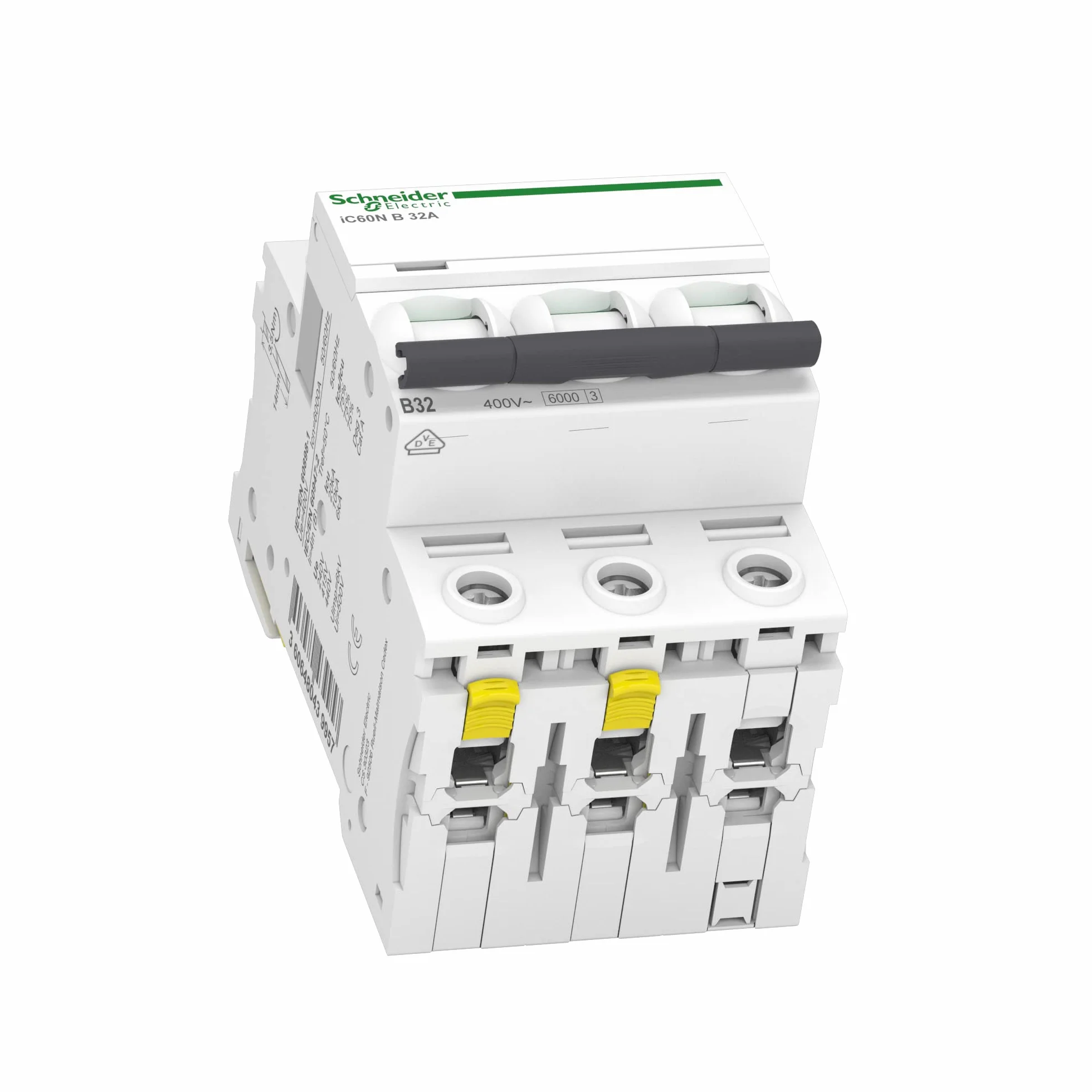 Schneider Electric Wyłącznik Nadprądowy Acti9 iC60N-B25-3 B 25A 3-Biegunowy