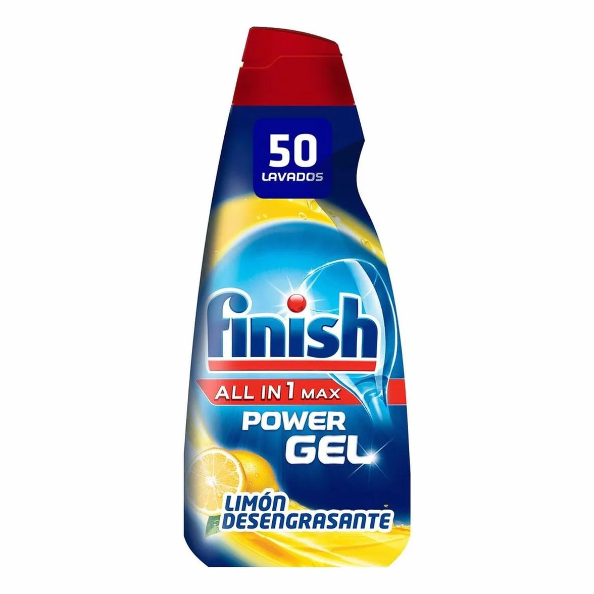 Finish All-in-1 Plus żel do zmywarek 50 dawek wielokolorowy