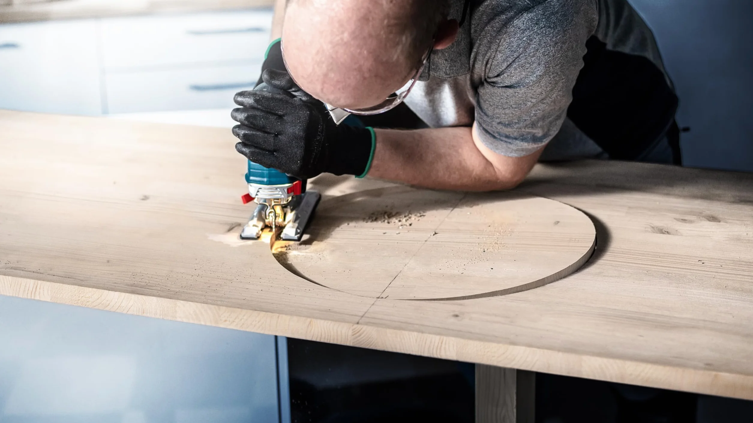 Bosch 3x Zestawy brzeszczotów do wyrzynarki EXPERT Wood 2-side clean (do Płyta meblowa z litego drewna, Sklejka, Długość 117 mm, Professional Akcesoria Wyrzynarka)