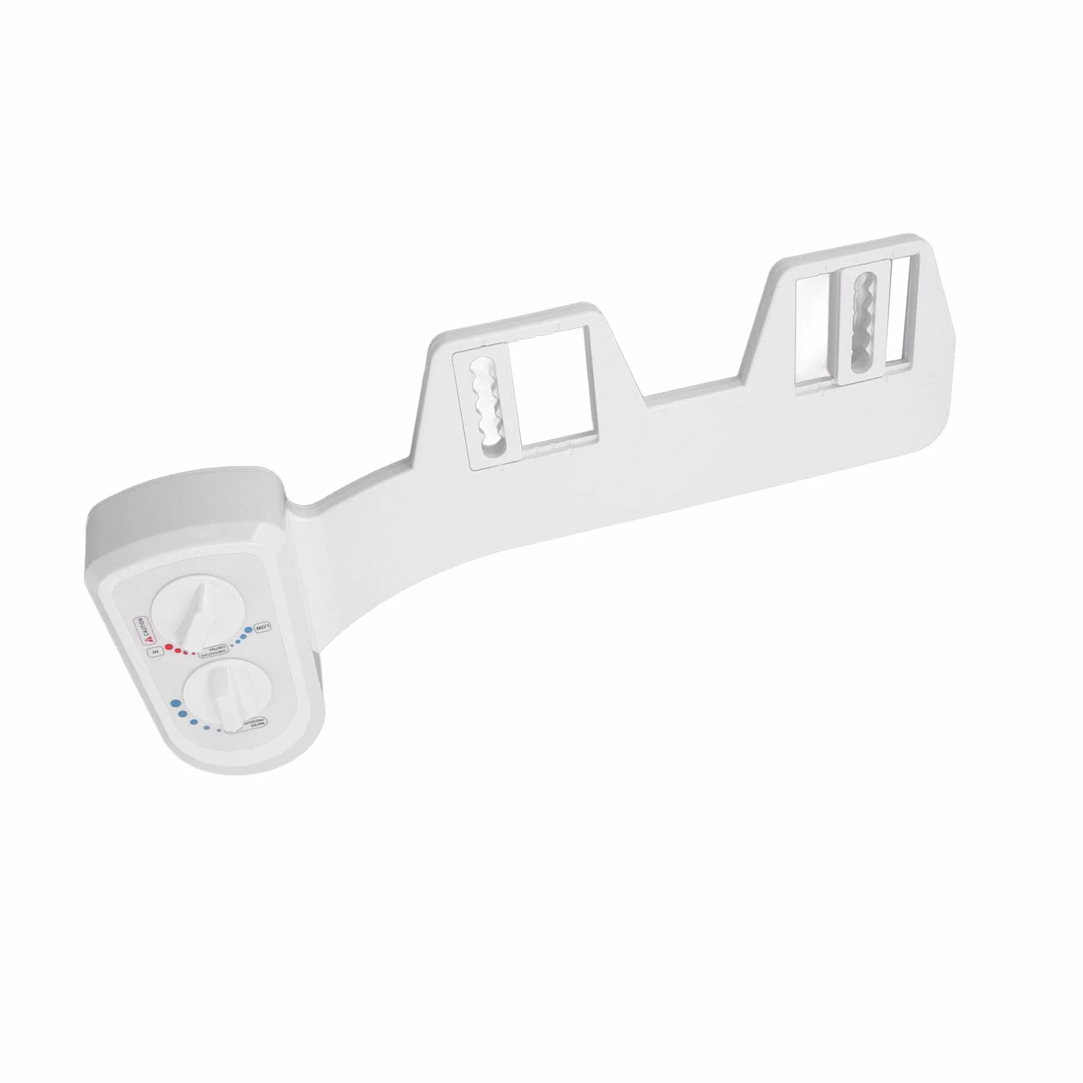 Hyuduo Nasadka do Bidetu Toaletowego Nieelektryczny, Samoczyszczący Bidet, Ruchoma Dysza z Podwójnym Pokrętłem do Domowej łazienki, Higieniczna Myjnia dla Dzieci, Dorosłych i Osób Starszych