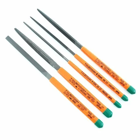 TSUBOSAN Zestaw 5 pilników ręcznych ST-06 z Japonii