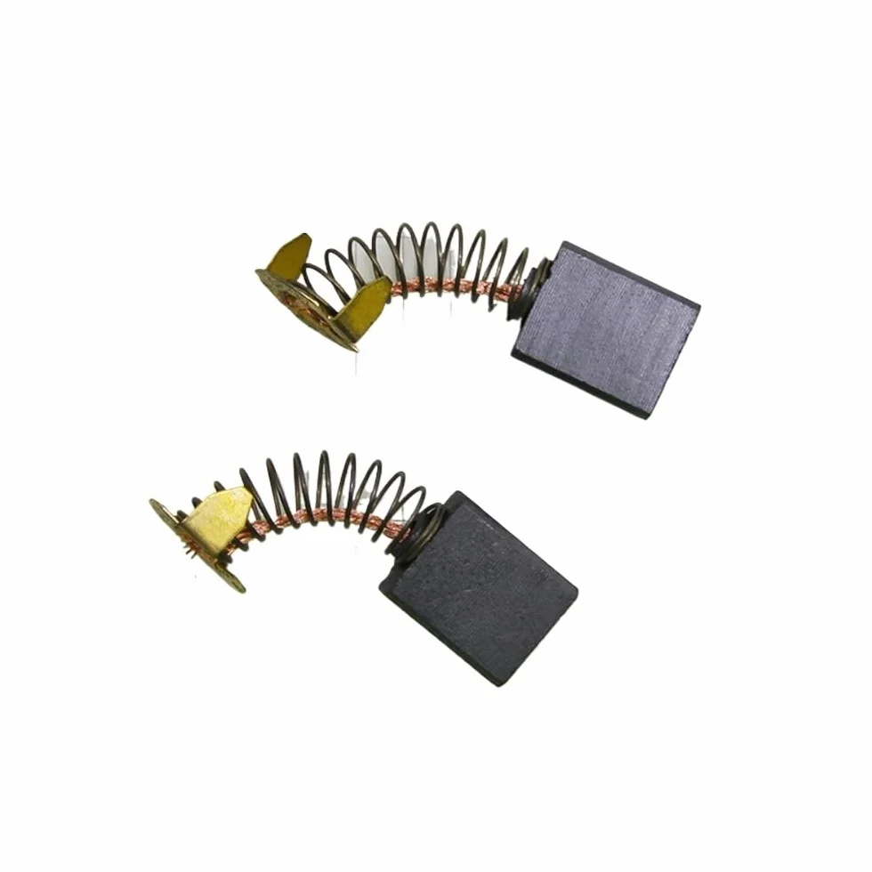 5 par szczotek węglowych CB153 części zamienne do elektronarzędzi rozmiar 6,5 x 13,5 x 16 mm