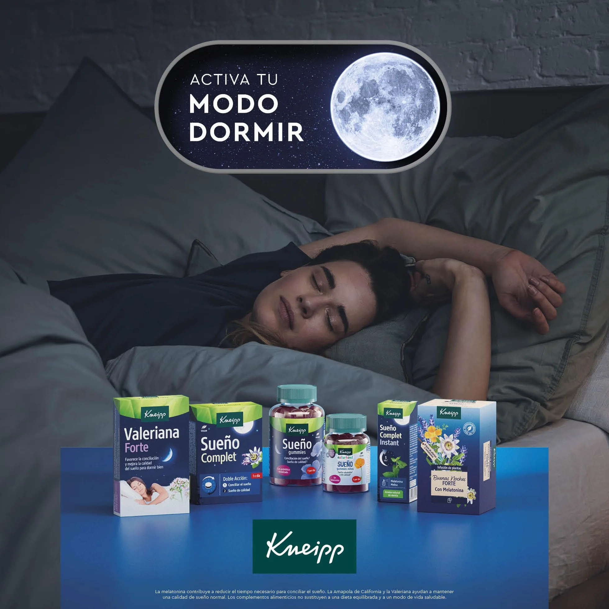 Kneipp Complet Instant Spray 1,85 mg melatoniny i melisy do regulacji snu 30 ml