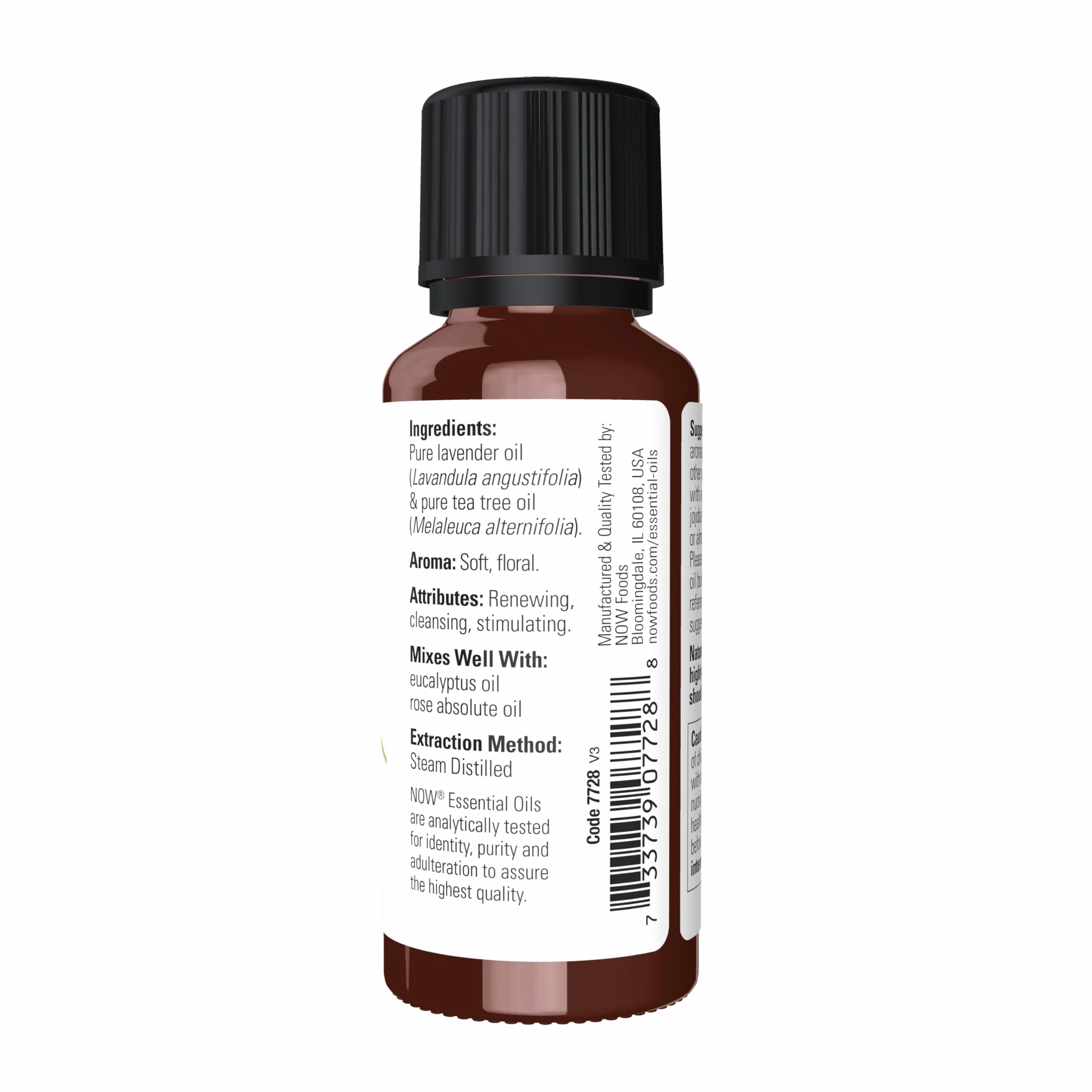 Now Foods olejek eteryczny lawendowy i z drzewa herbacianego 30 ml