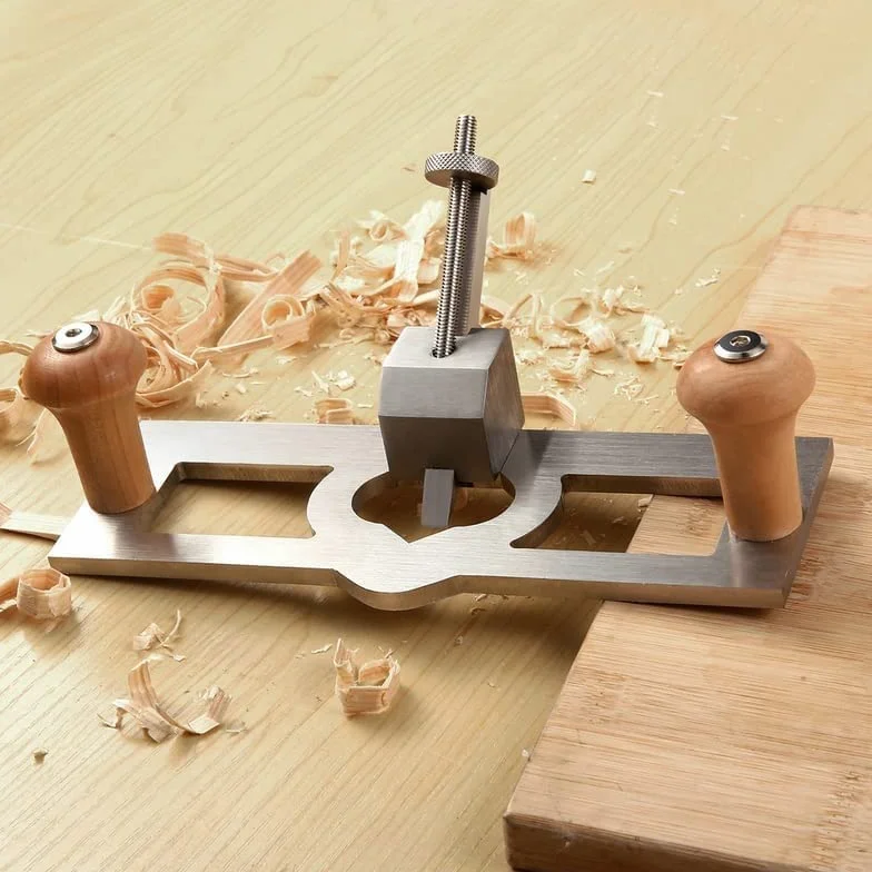 Narzędzie do obróbki drewna, narzędzia ręczne, frezarka do drewna, ręczny, regulowany nóż do przycinania Woodcraft, ogranicznik głębokości, strugarka, fazowanie drewna, dłutowanie, strugarka DIY