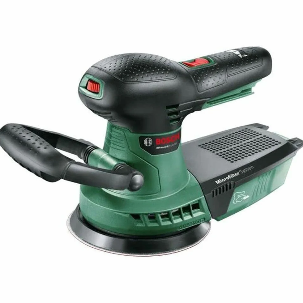 Bosch Home and Garden Akumulatorowa szlifierka mimośrodowa AdvancedOrbit 18 (bez akumulatora, średnica tarczy szlifierskiej 125 mm, system 18V, opakowanie kartonowe)