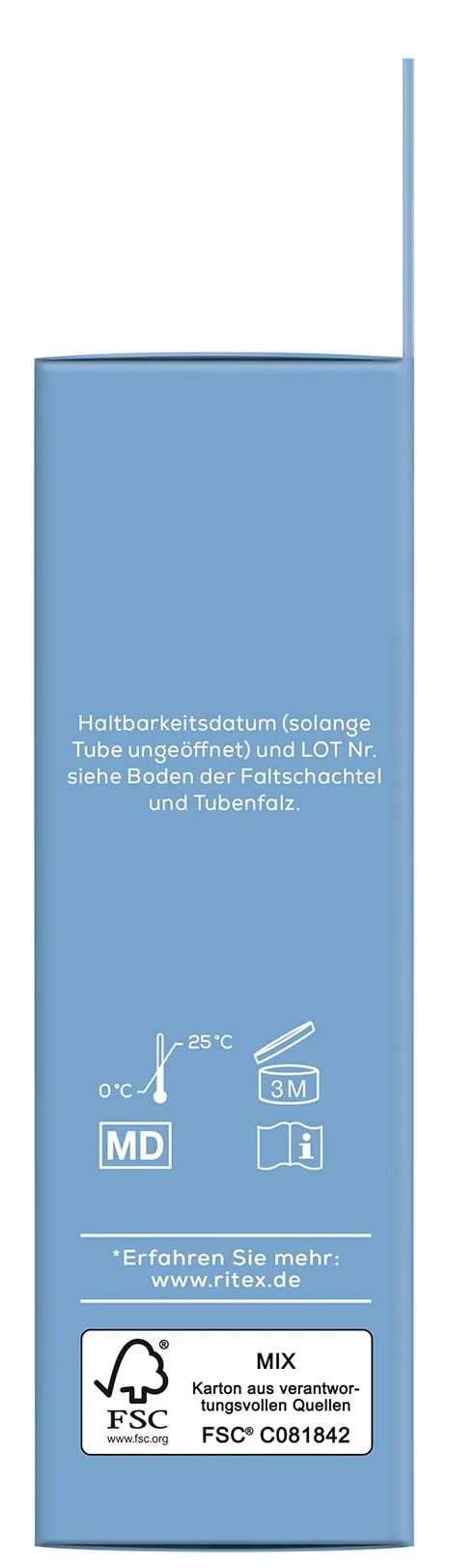 Ritex Żel HYDRO Sensitiv Lubrykant bez konserwantów, na bazie wody, 100 ml, Made in Germany