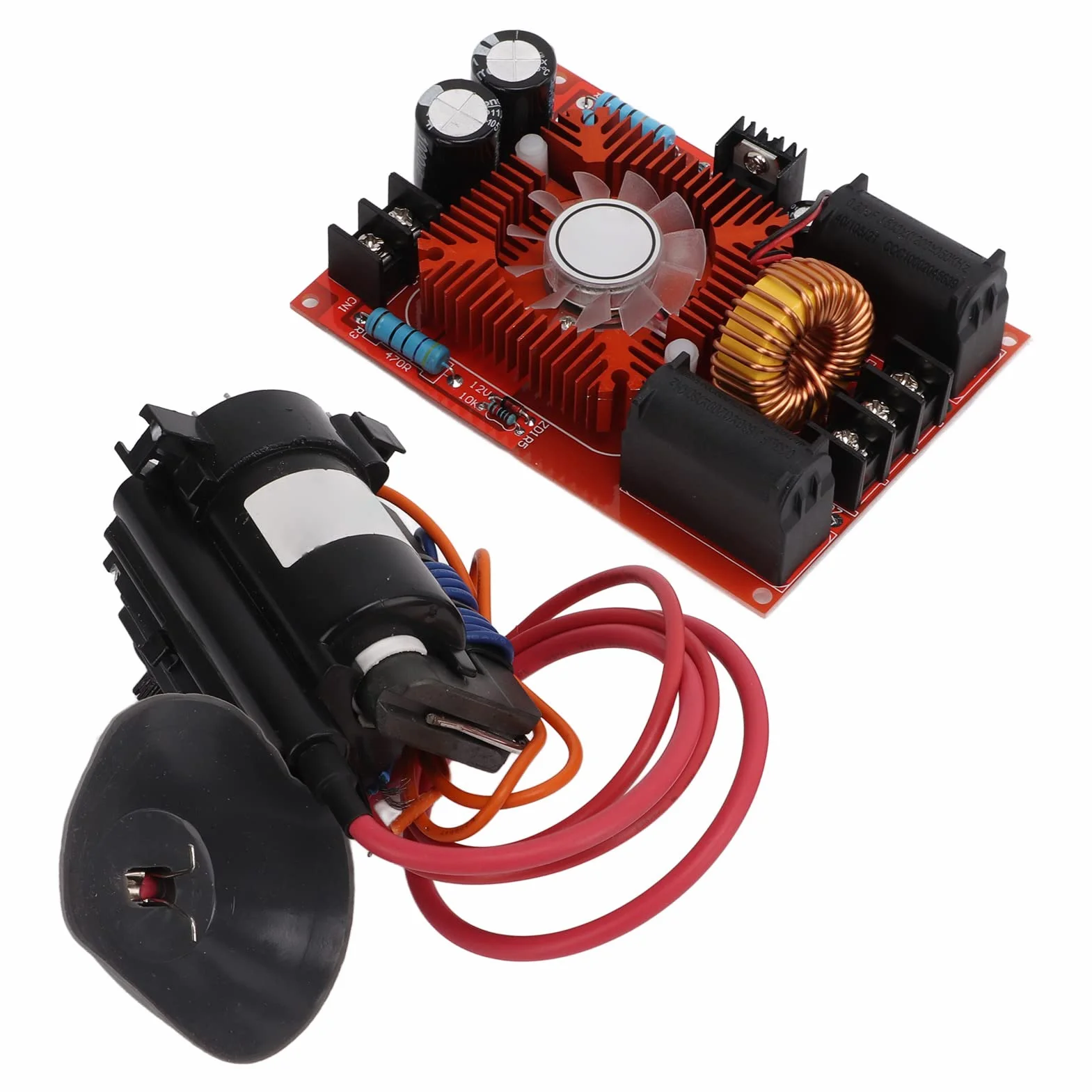 Nagrzewnica Indukcyjna DC 12-30V ZVS Flyback Płyta Sterownicza z Cewką Grzejną do Projektów DIY