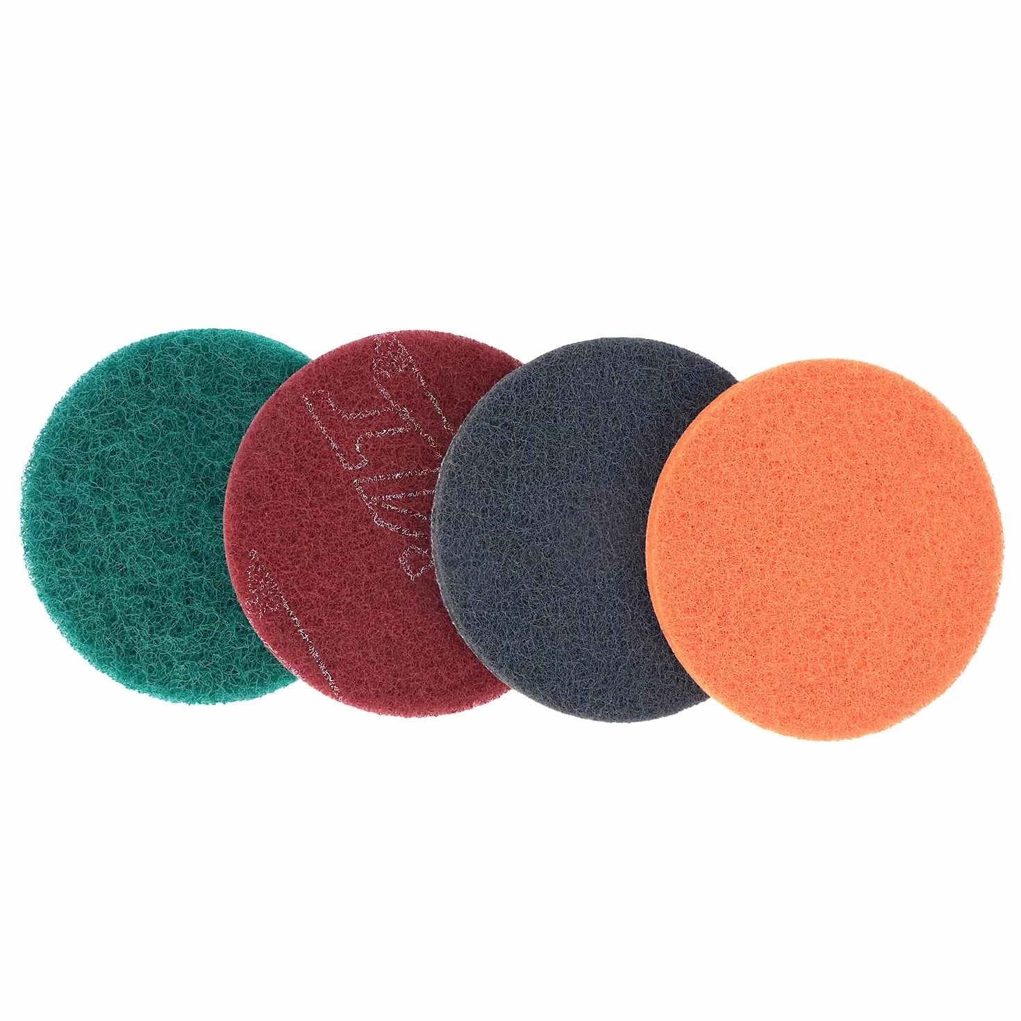 QWORK® 8 sztuk ściereczki do polerowania 125 mm, ziarnistość P80-P150-P250-P600, odporne na wodę i olej, do szlifierek okrągłych i mimośrodowych