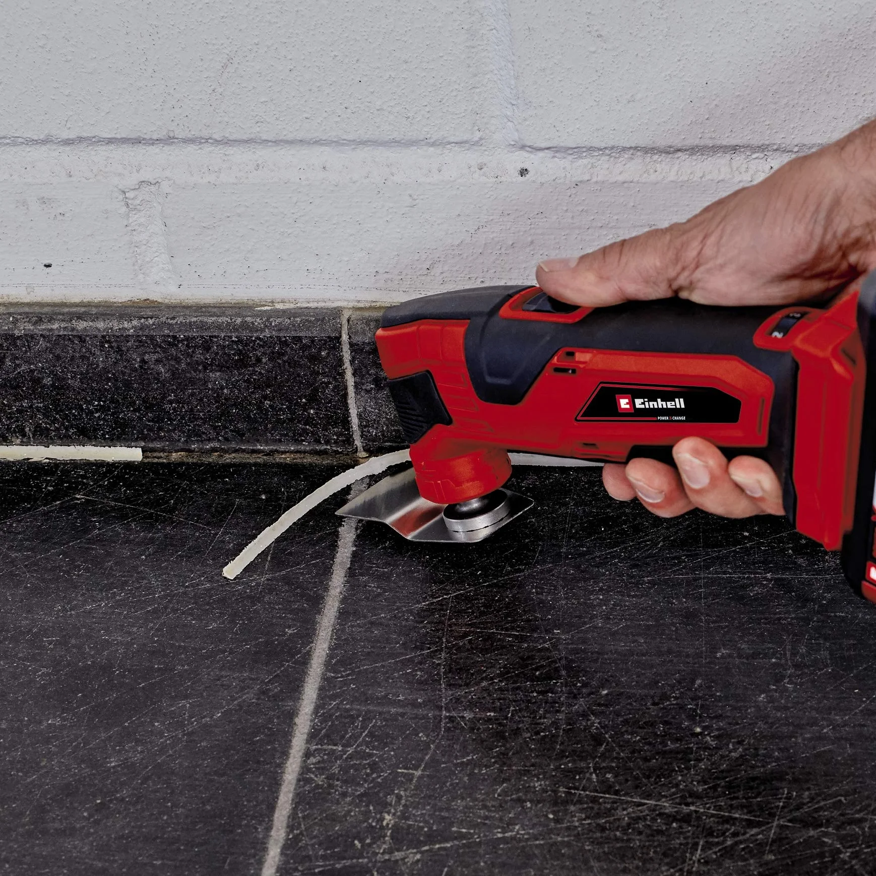 Einhell Akumulatorowe narzędzie wielofunkcyjne TC-MG 18 Li-Solo Power X-Change (Li-ion, 18 V, 11000-20000 min-1, 3,2°, magnetyczny uchwyt narzędziowy, w tym wyposażenia, bez akumulatora i ładowarki)