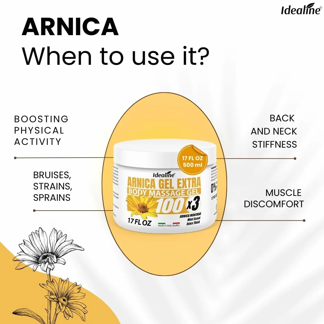 Arnica żel bardzo mocny 500 ml dla koni 100% czysty ekstrakt glikolowy z mięty pieprzowej