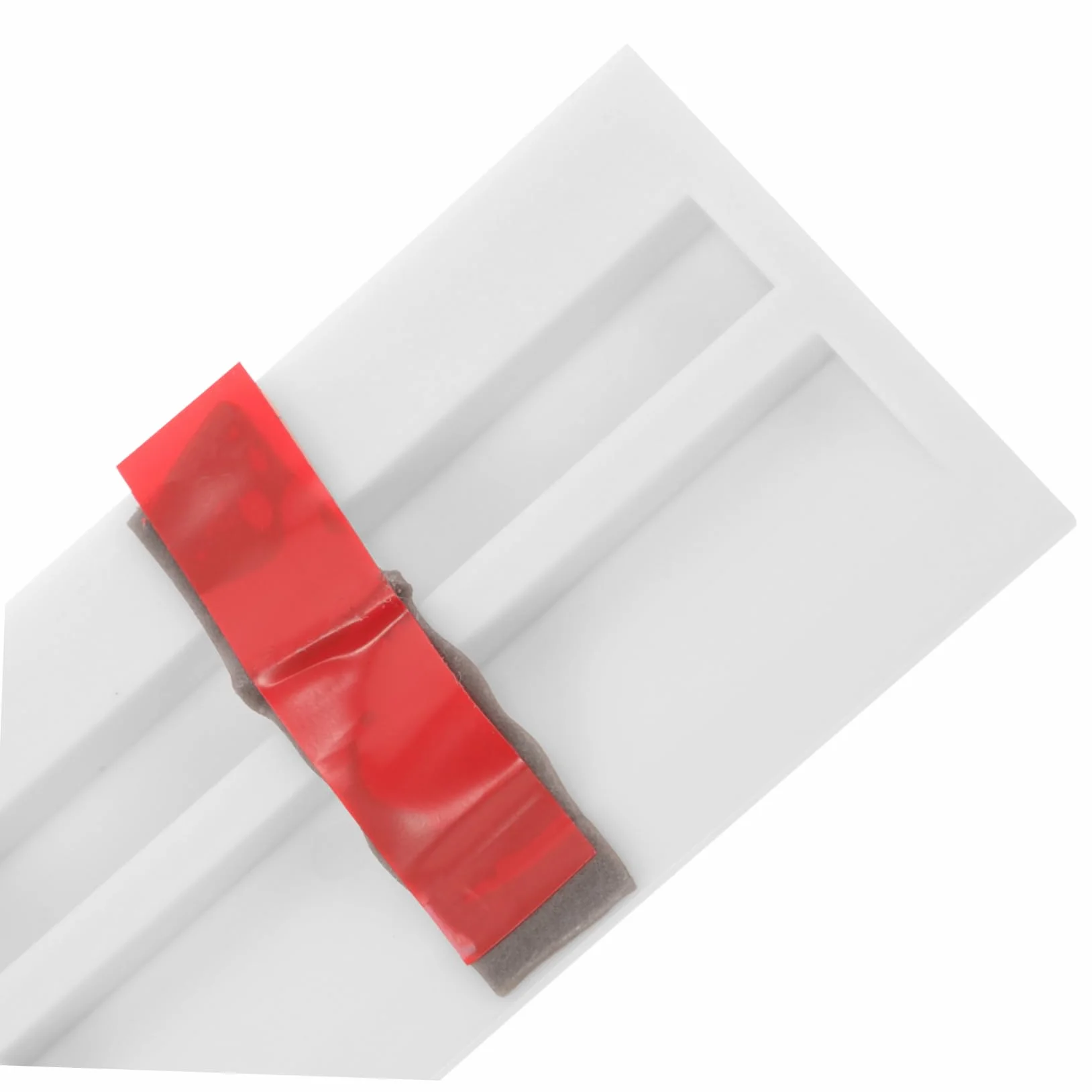 FRCOLOR Gumowa Mata Podjazdowa do Robota Zamiatającego, Biała