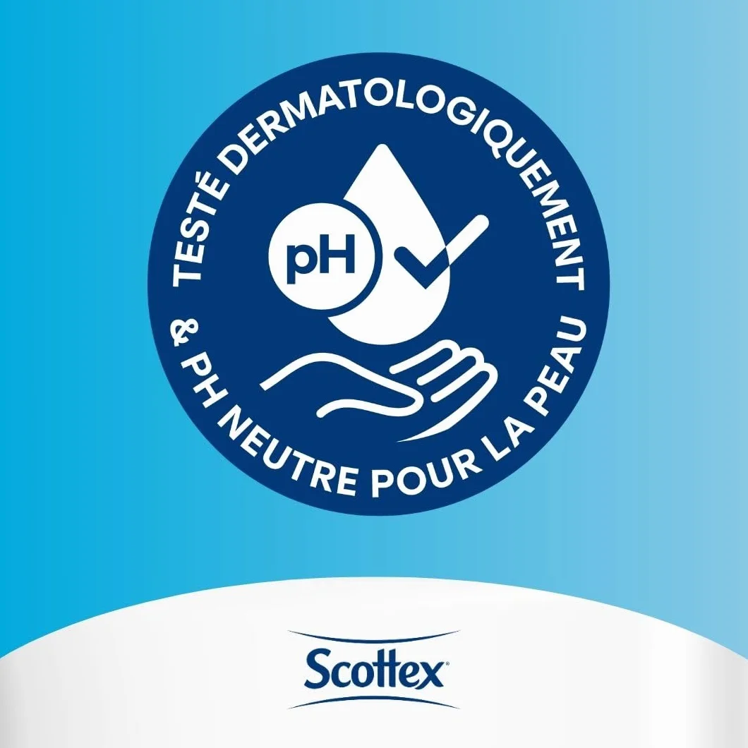 Scottex® Complete Clean Mokry papier toaletowy - 504 chusteczki (12 opakowań x 42 chusteczki)