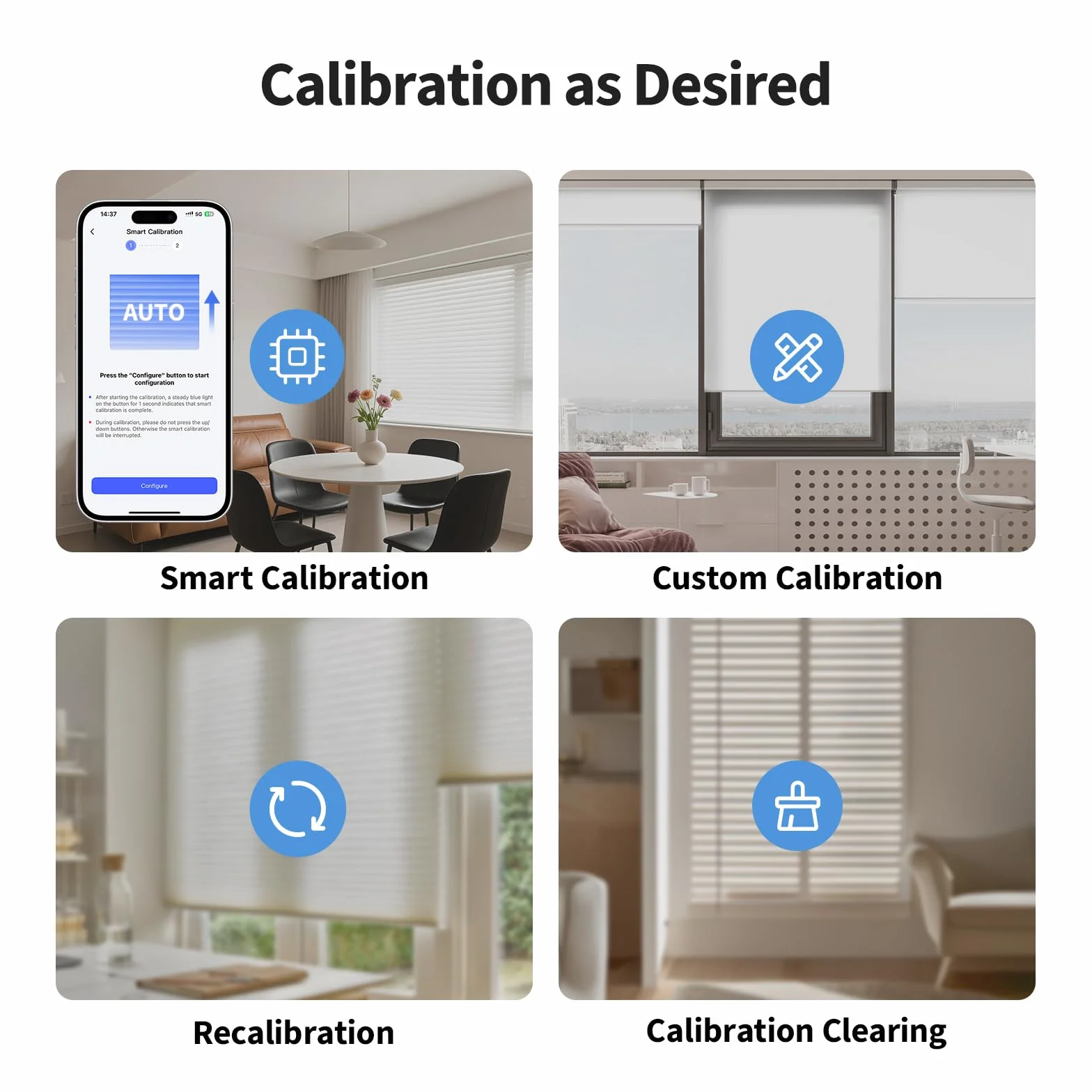 Aqara Przełącznik Migawki H2 EU - Matter, Protokół Thread/Zigbee, do Rolet/Żaluzji, 2 przyciski bezprzewodowe, obsługuje Apple Home, Alexa, Home Assistant i Google Home (wymagany przewód neutralny)