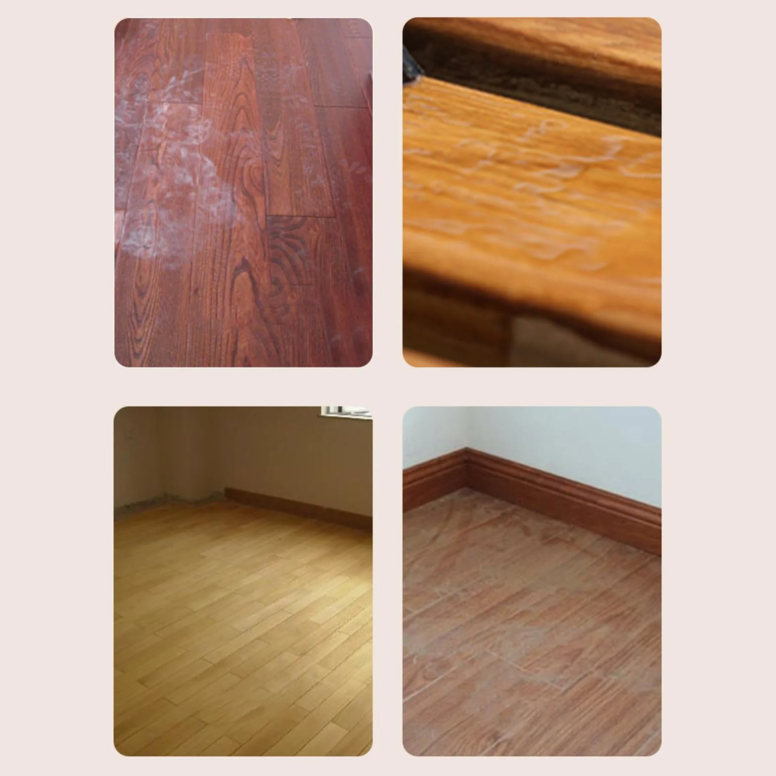 Wood Beeswax, Bees Wax Repair Agent, 3.15x1.97 Inches Eco Friendly Outdoor Paraffin, Restores & Protects, Wood Floor Cream for Fixtures, Furniture and Floors