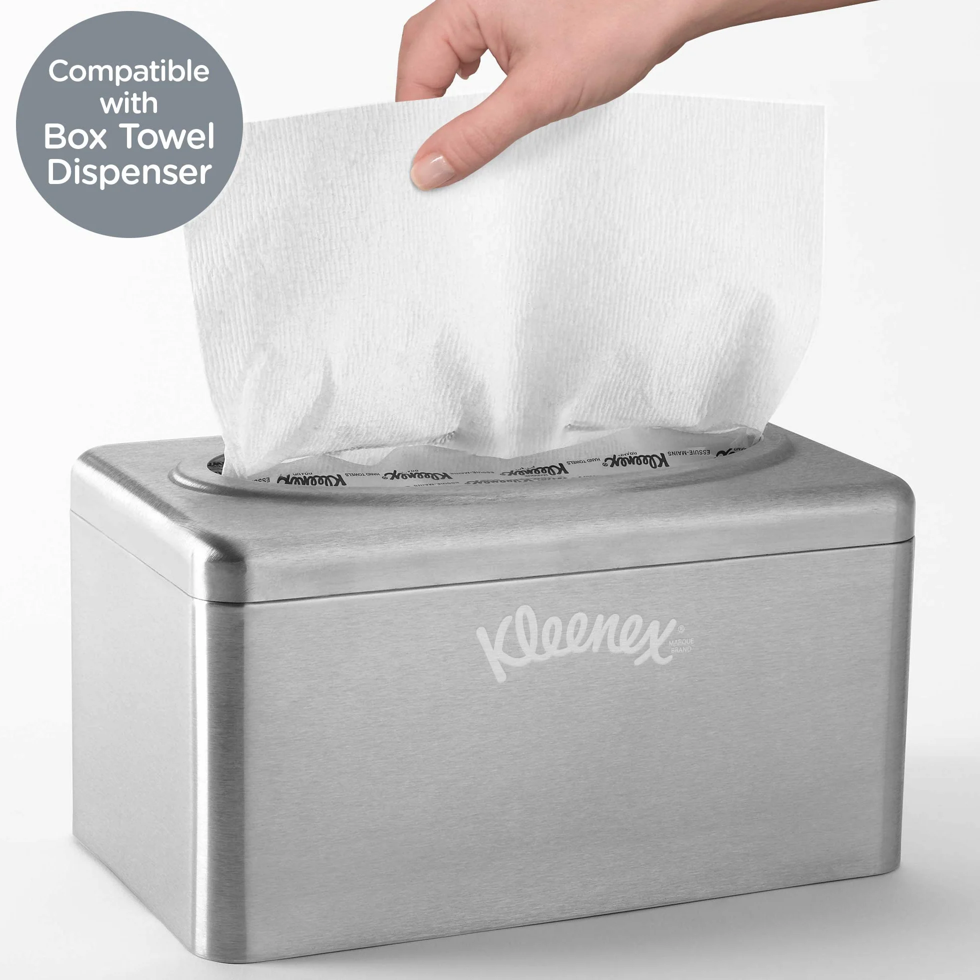 Kleenex 1126 ręczniki papierowe, 1-warstwowe, białe, ultra miękkie, składane ręczniki z wyjmowaniem pojedynczych arkuszy, 18 pudełek x 70 chusteczek pop-up (łącznie 1260 chusteczek)
