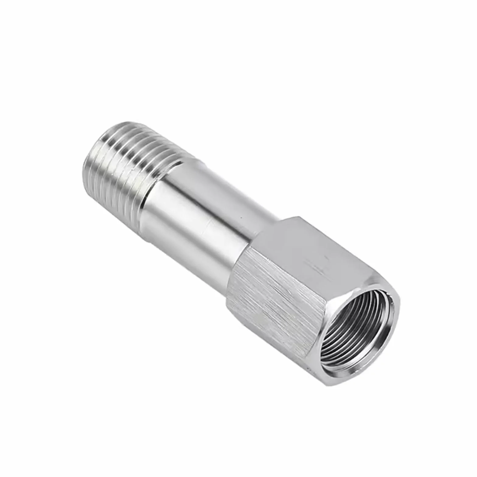 GUYTRM M4 M5 M6 M8 M10 M12 M14 M20 Gwint męski do króćca węża ze stali nierdzewnej 304 Adapter do łączenia rur wysokociśnieniowych lingli(BSP3I8-L 200mm)
