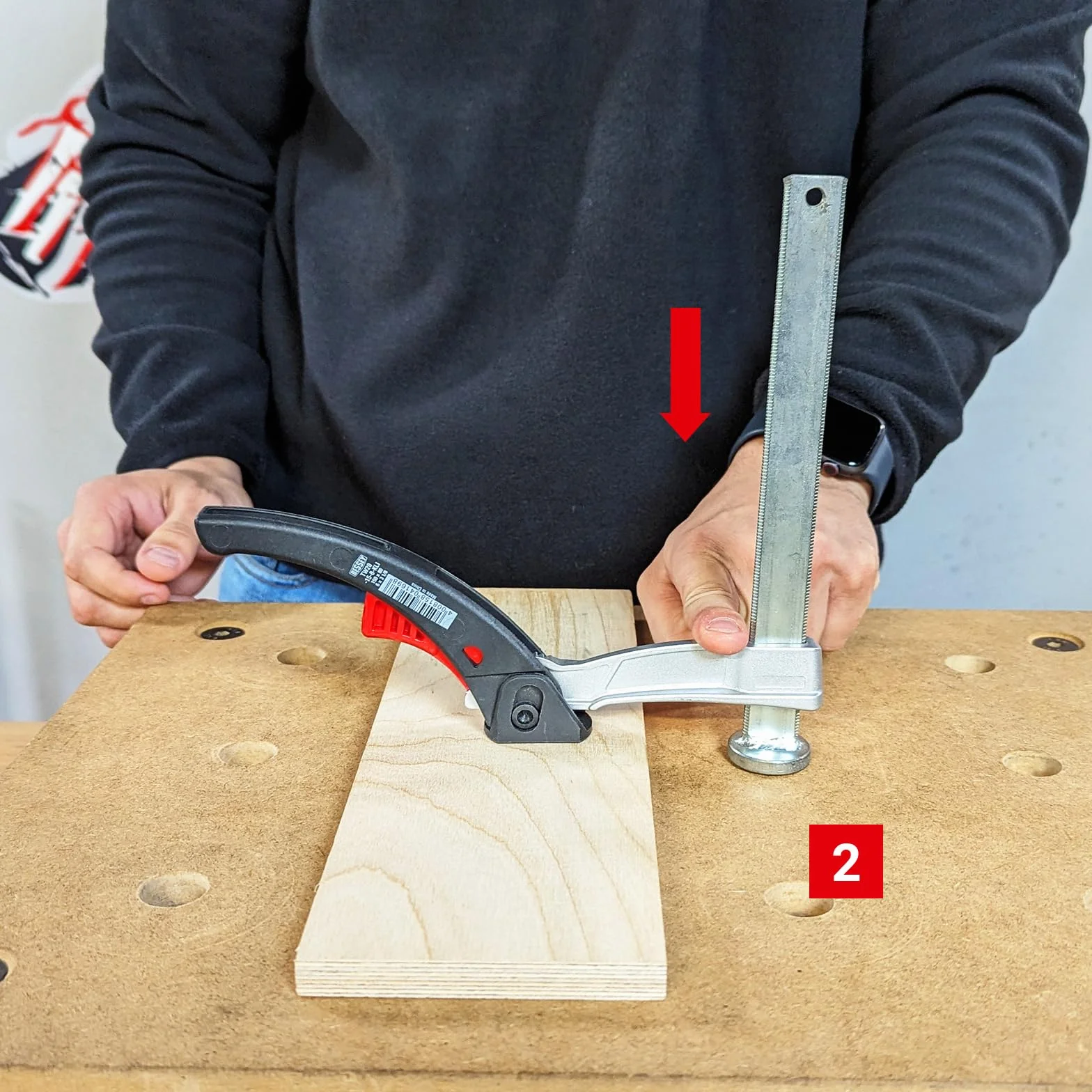 BESSEY Narzędzie Juego de 2 sargentos Bessey KLI20-15-8 - TW20-15-8KLI-SET