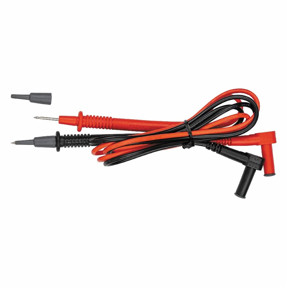 Klein Tools Multimetr MM325, cyfrowy ręczny tester napięcia 600 V AC/DC, testuje baterie, prąd, rezystancję, diody i ciągłość, czarny