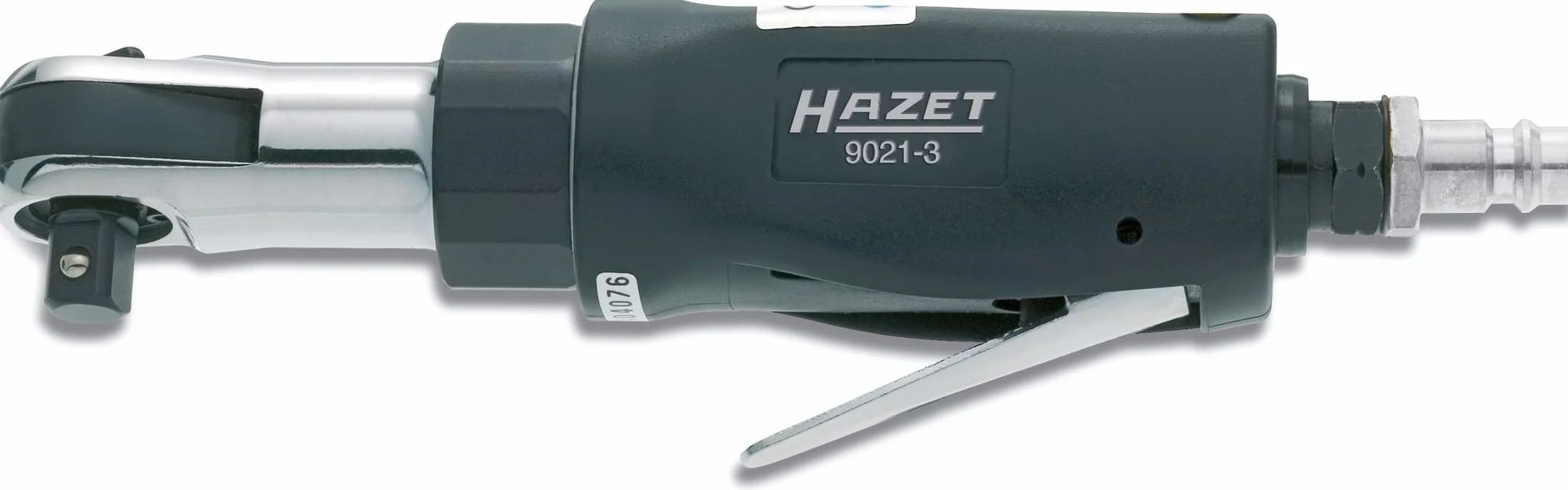 HAZET Grzechotka pneumatyczna 9021-3, 165 mm, 3/20.3 cm, 35 Nm, metryczna, pneumatyczna, zmniejszona wibracja, wielokolorowa