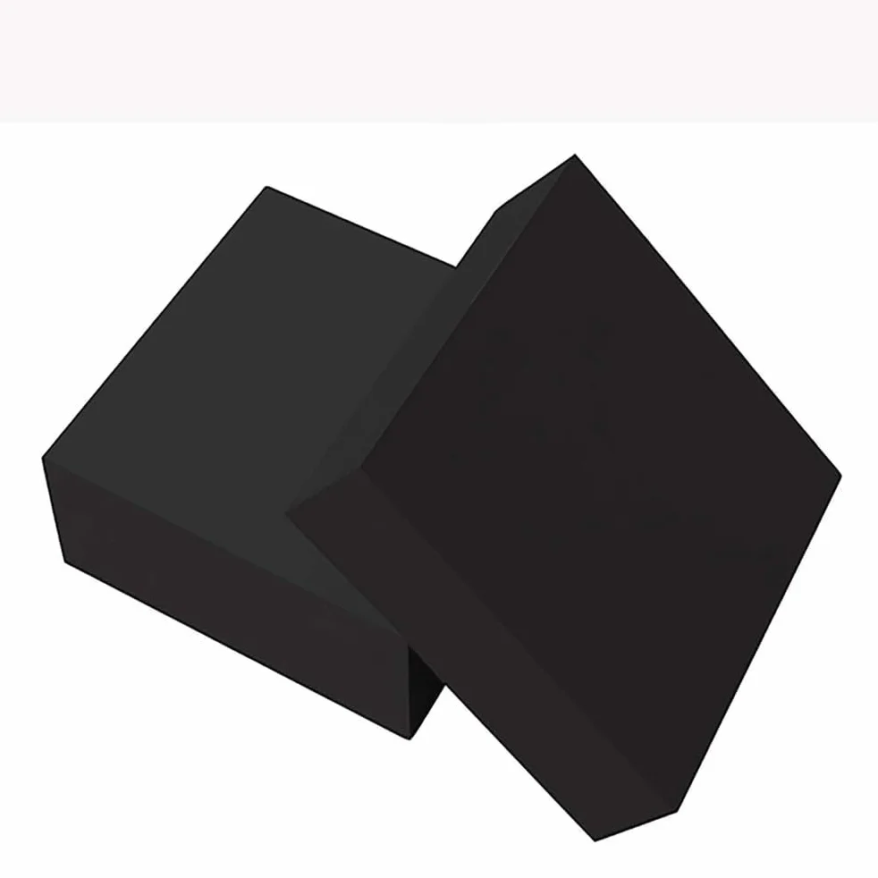 Blok gumowy 200 mm × 300, opakowanie 2-częściowe, podkładka wygłuszająca do obrabiarek(50mm)