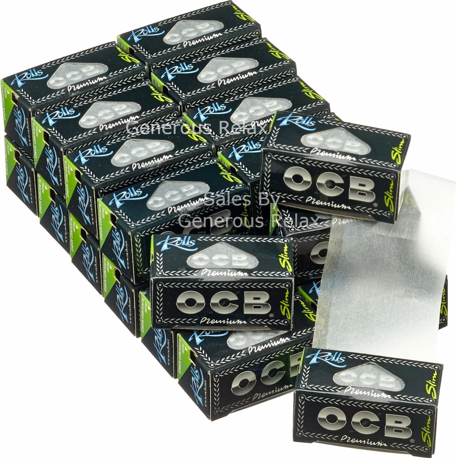 OCB Rolls Slim - 6 sztuk