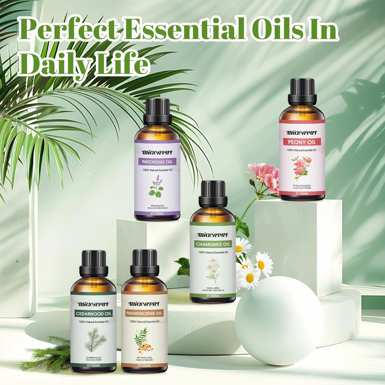 Olejek Eteryczny z Drzewa Cedrowego 100ML 100% Naturalny do Aromaterapii i Masażu