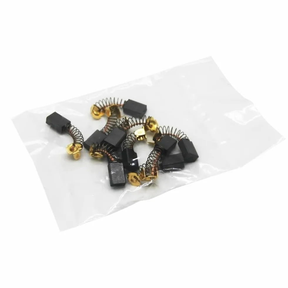 5 par szczotek węglowych CB100 CB103 6 x 10 x 15 mm do elektronarzędzi 1001 2106 4200N 5800N 9405N części zamienne do silników elektrycznych