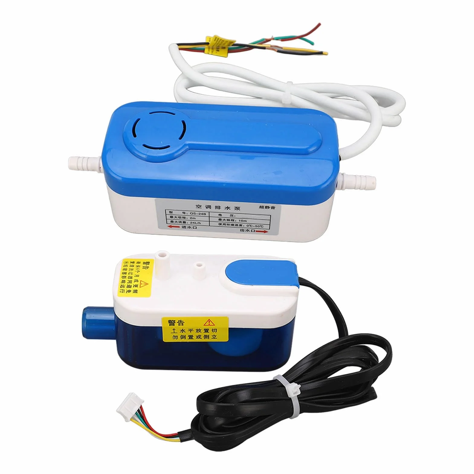 Mini Split Pompa Odprowadzająca Kondensat Głowica Spustowa 33 Stóp Przepływ 24 L/h Zbiornik 60 Ml
