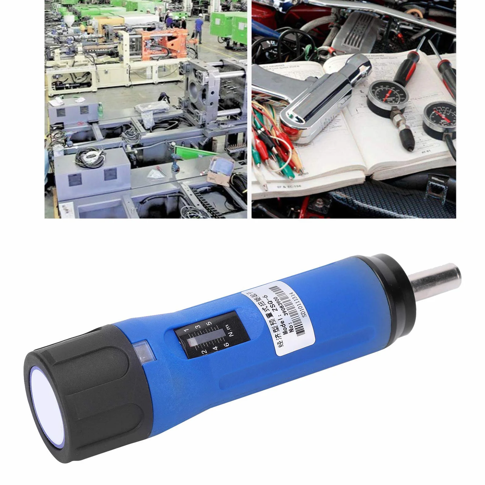 Klucz dynamometryczny Wkrętak dynamometryczny Preset Przenośny klucz Narzędzia ręczne ZSQ-6 Wymienne bity