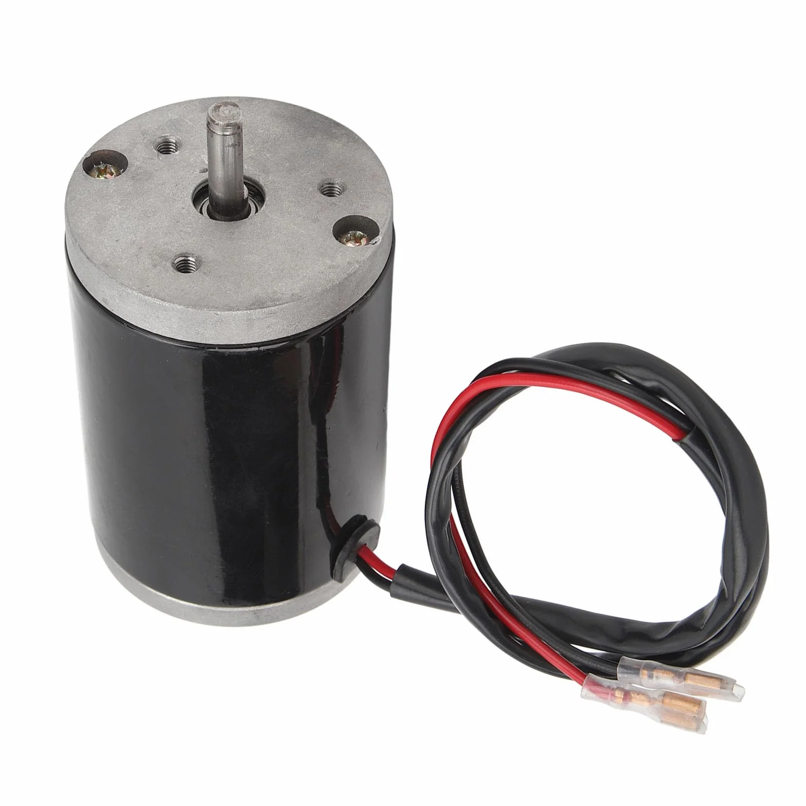 BuyWeek Szczotkowy silnik elektryczny 180 V 200 W, stały magnes 5000 obr/min, szybki silnik elektryczny do samodzielnego wykonania, skuter elektryczny