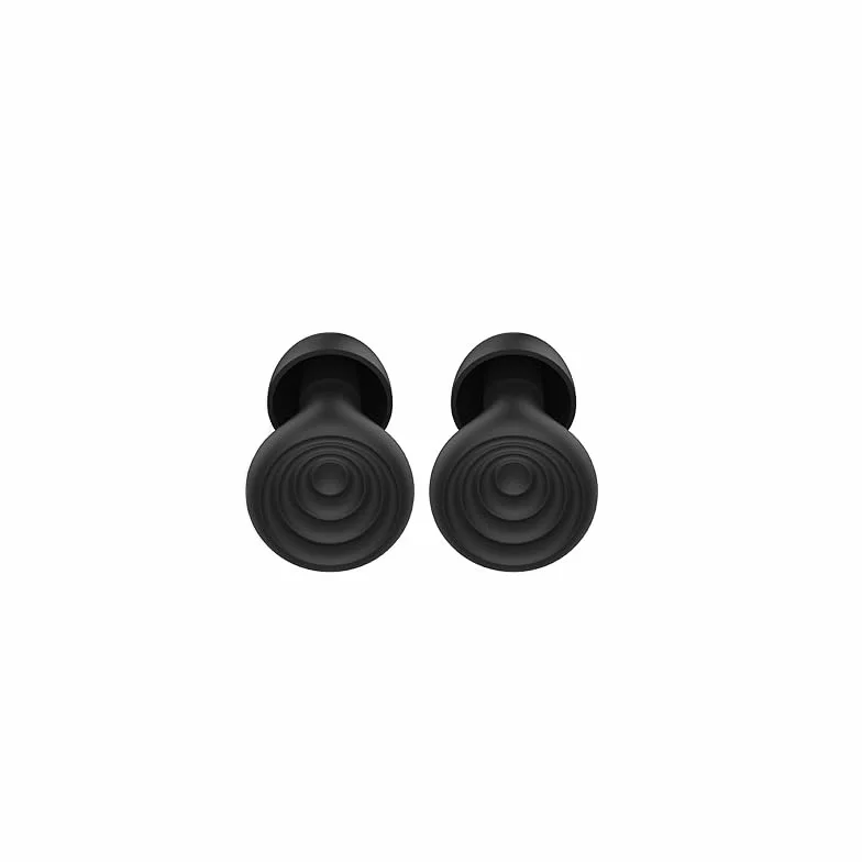 INF Zapasowe zatyczki do uszu, silikonowe zatyczki do uszu z redukcją szumów, do spania, chrapania, pracy, nauki, ergonomicznej konstrukcji, 2,05 x 1,5 x 1,6 cm