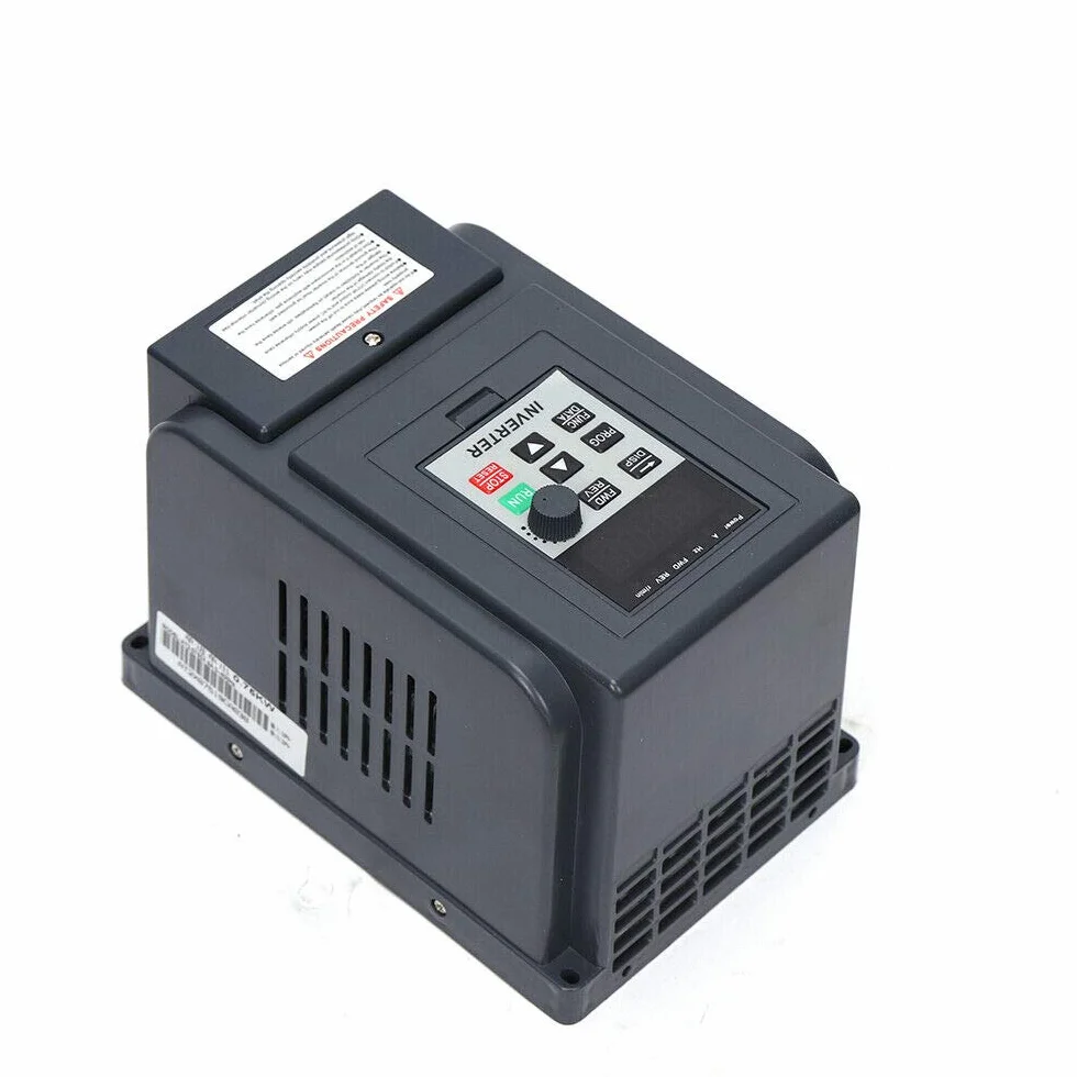Regulator prędkości obrotowej, regulator napięcia, przetwornica częstotliwości, silnik elektryczny 230 V, 5 A, 0,75 kW, sterowanie PWM, V/F Open Loop