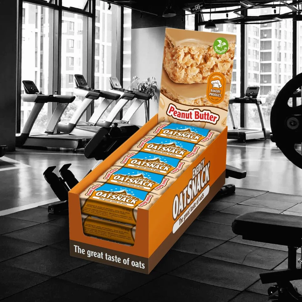 Energy OatSnack Bar Peanut Butter 15x65g