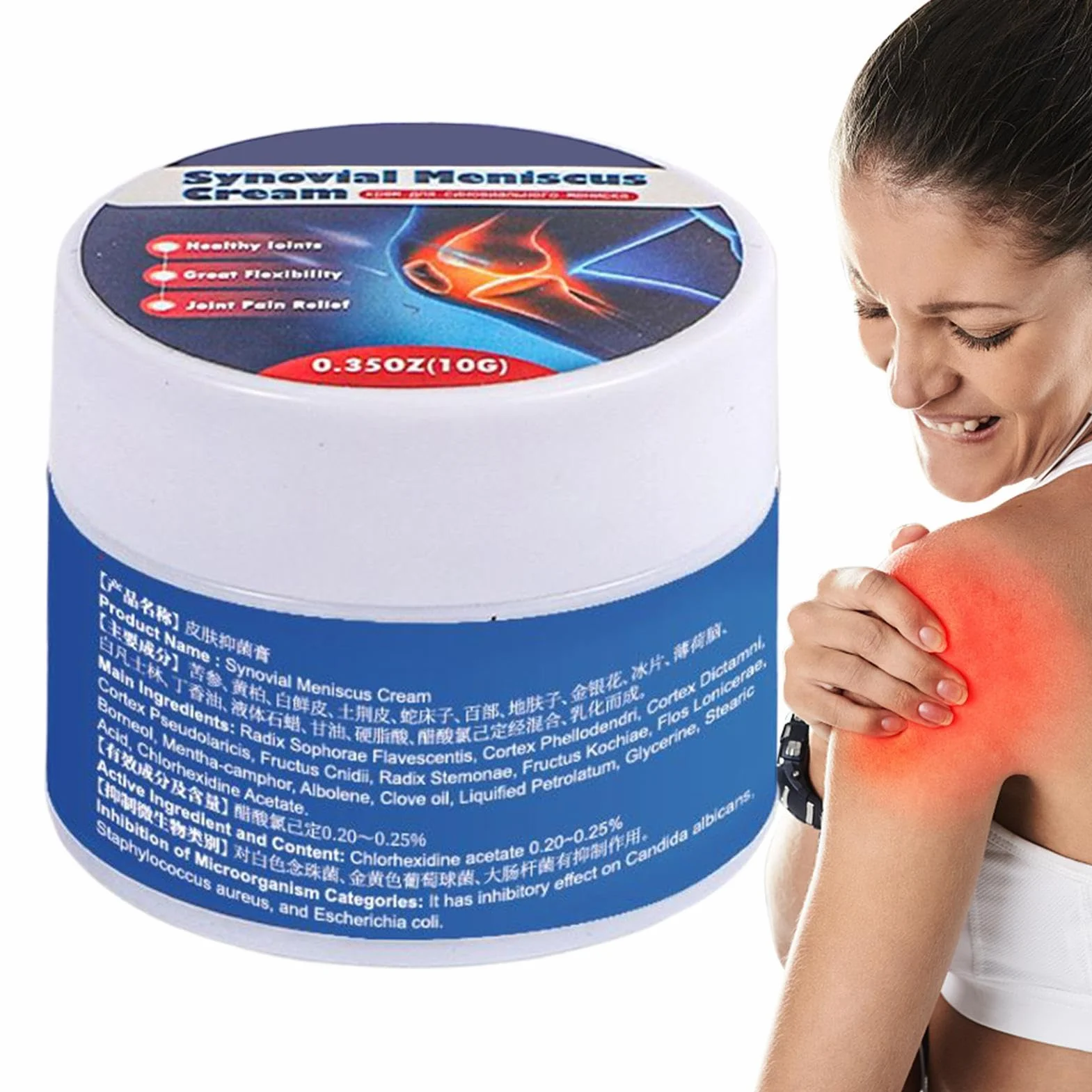 Body Joints Care Creme, krem pielęgnacyjny do stawów i mięśni, maść rozgrzewająca na kark, nadgarstki i kolana