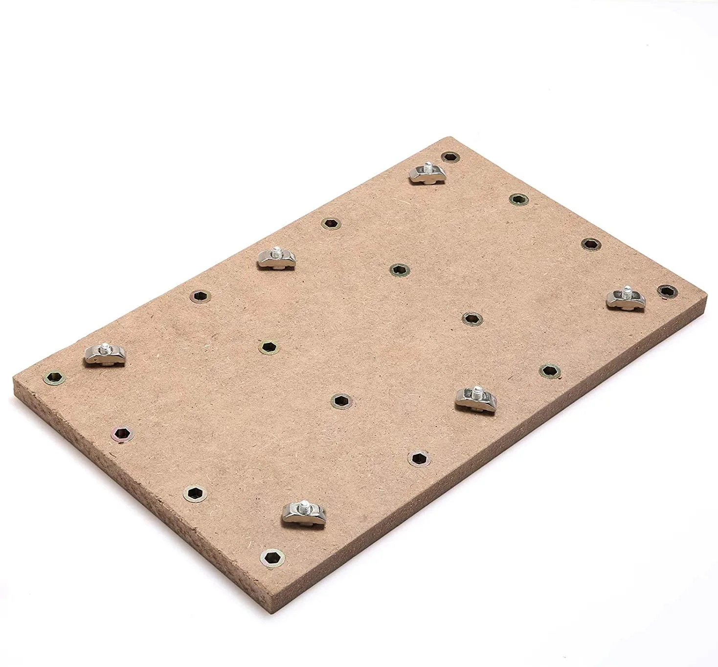 Genmitsu Spoilboard CNC MDF do routerów CNC 3018, 30 x 18 x 1,2 cm (11-4/5''x 7''x 1/2''), otwory M6 (6 mm)