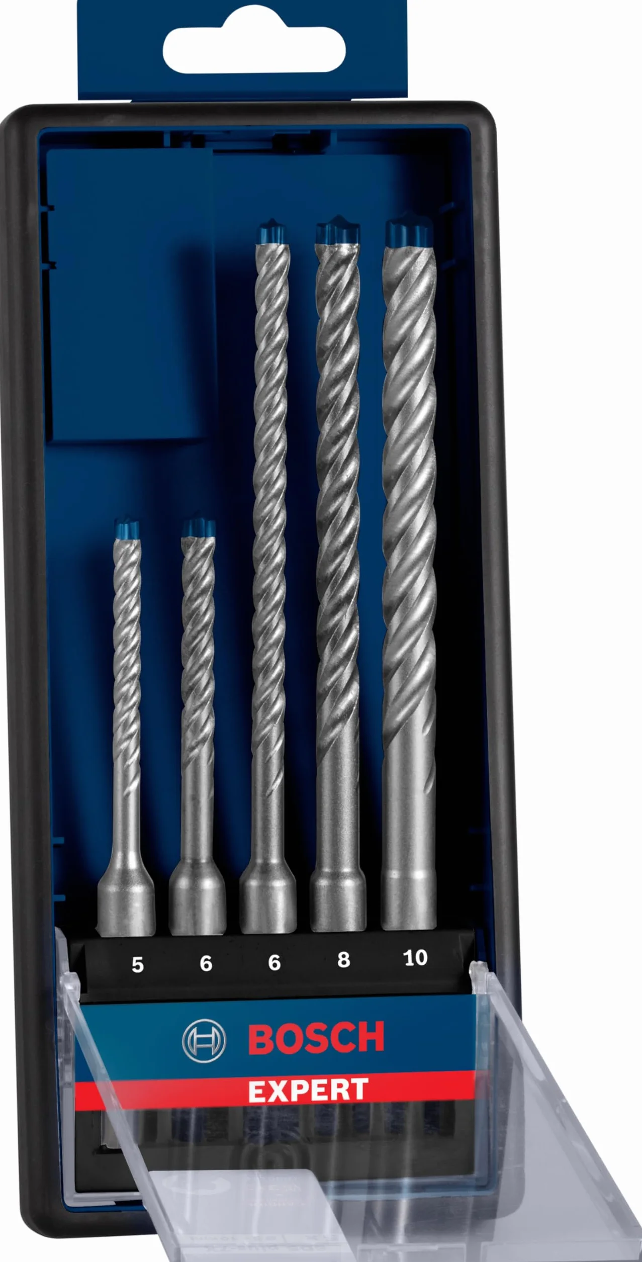 Bosch EXPERT SDS plus-7X 5x Zestawy wierteł udarowych Ø 5-10 mm do kamienia