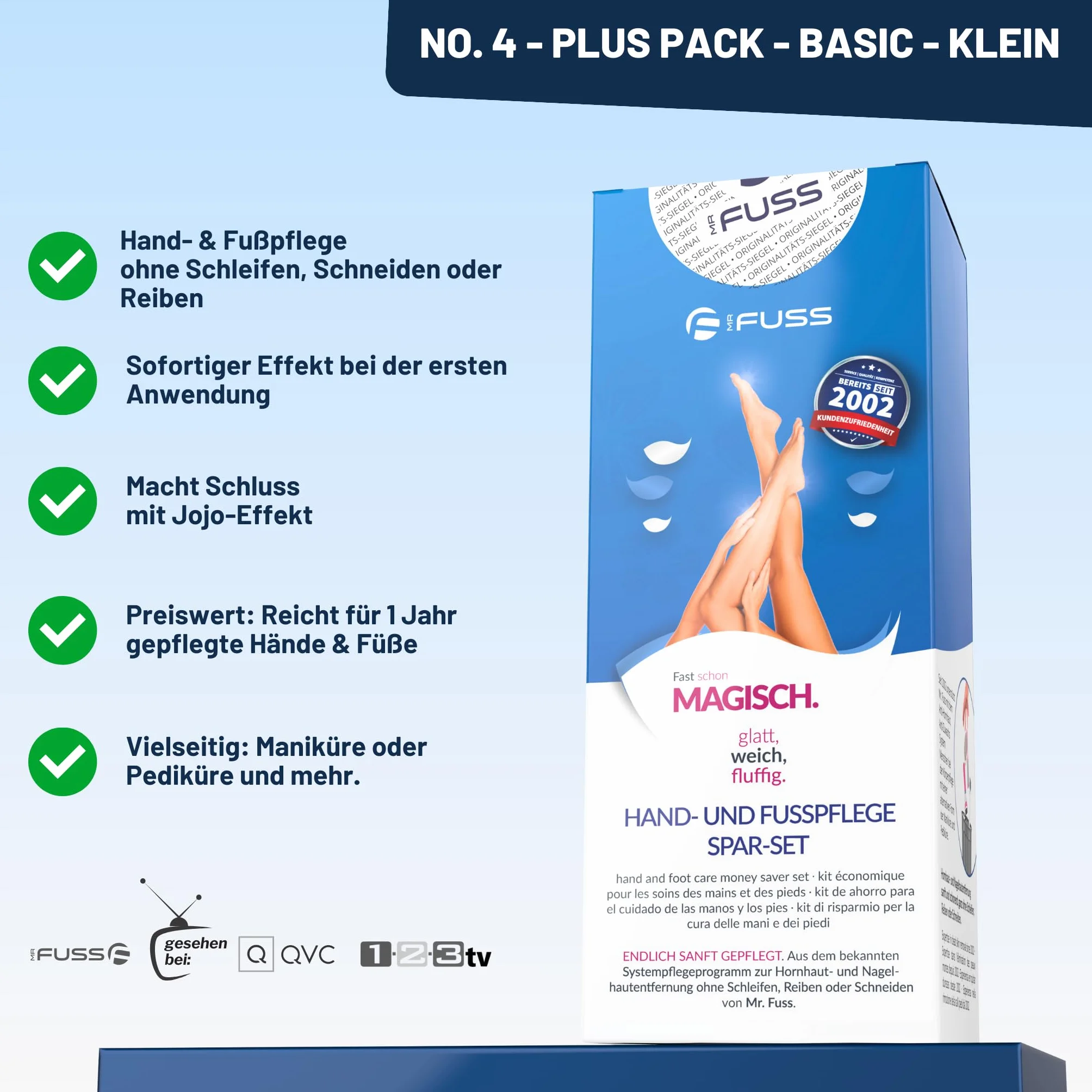 Mr. Fuss Środek do usuwania zrogowaciałego naskórka 250ml Zestaw do pedicure Nr 4