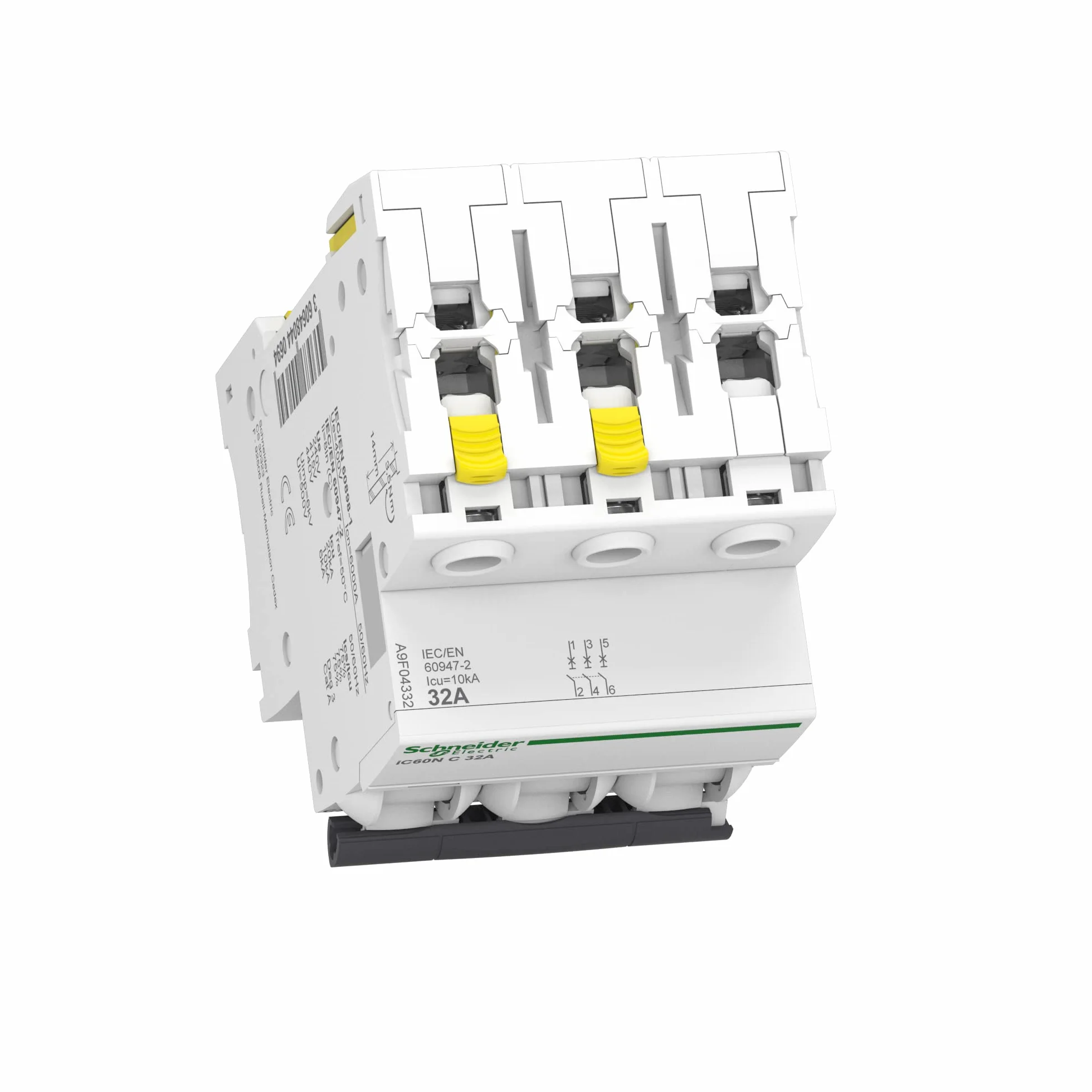 Schneider Electric Wyłącznik Nadprądowy Acti9 iC60N-C25-3 C 25A 3-Biegunowy