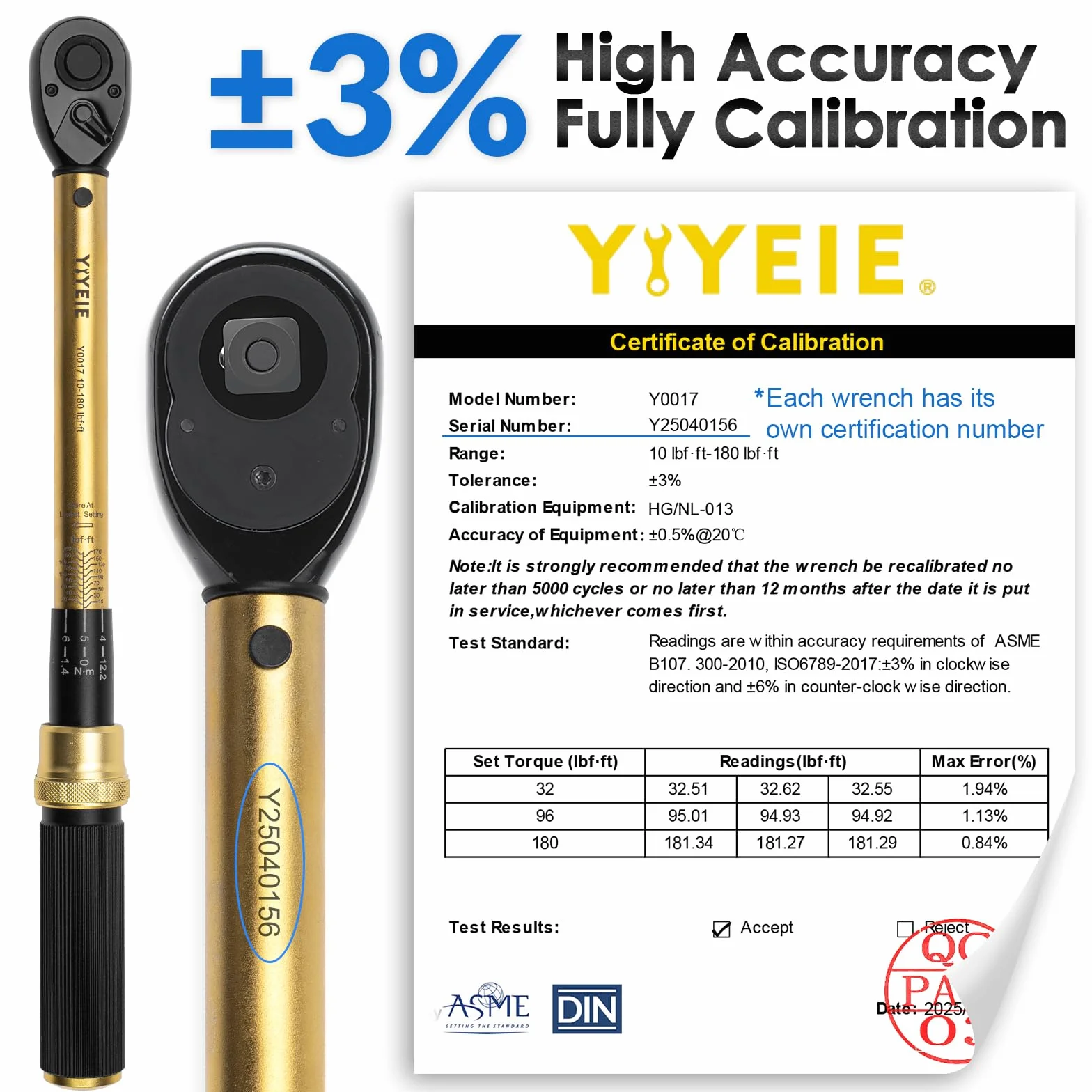 YIYEIE Zestaw 22 kluczy dynamometrycznych 1/2", 10-227 Nm, klucz dynamometryczny z nasadkami i adapterami, mikro 0,3 m, grzechotka 72 zębami, głowica szybkomocująca, narzędzie do momentu obrotowego