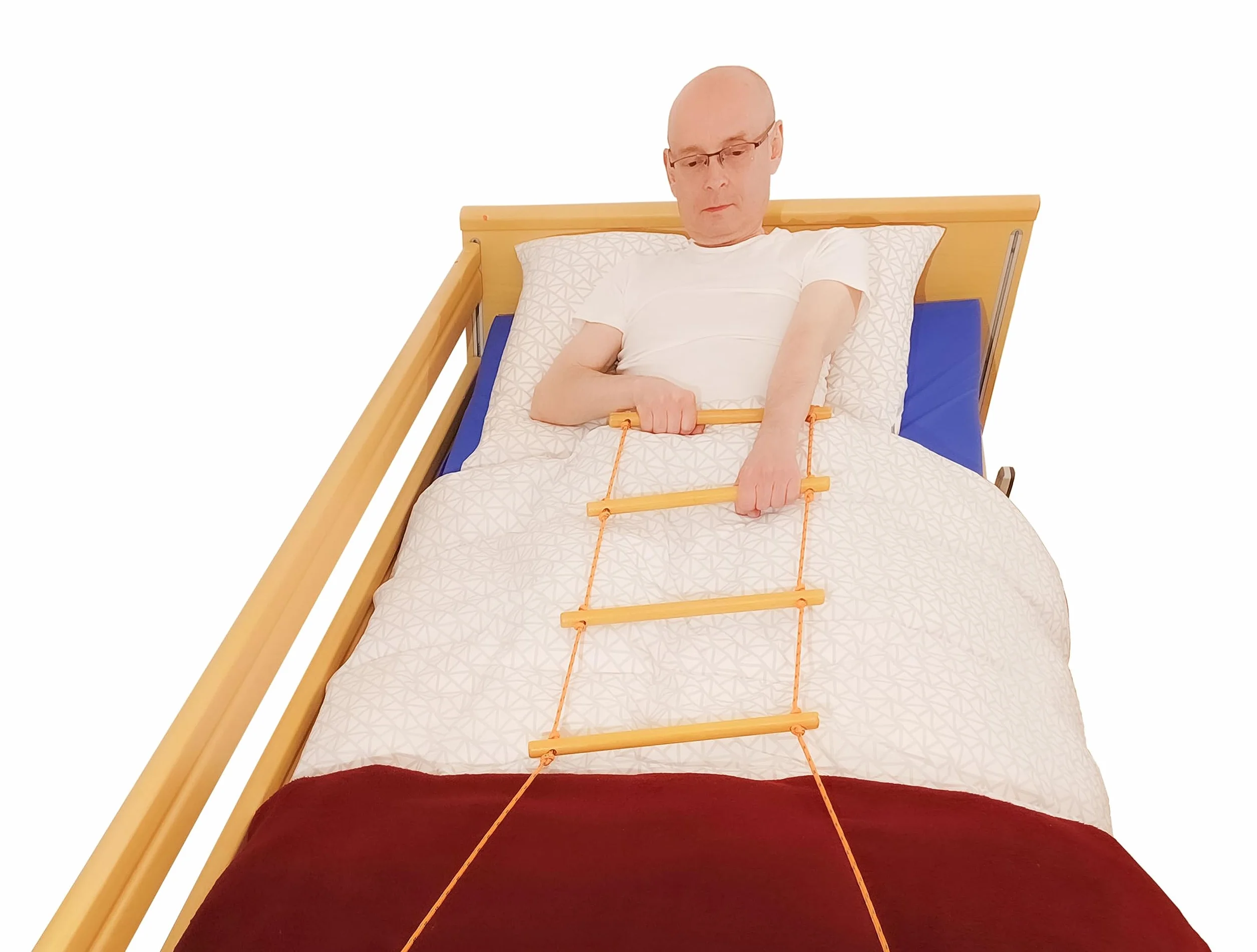 Drabinka rehabilitacyjna do łóżka
