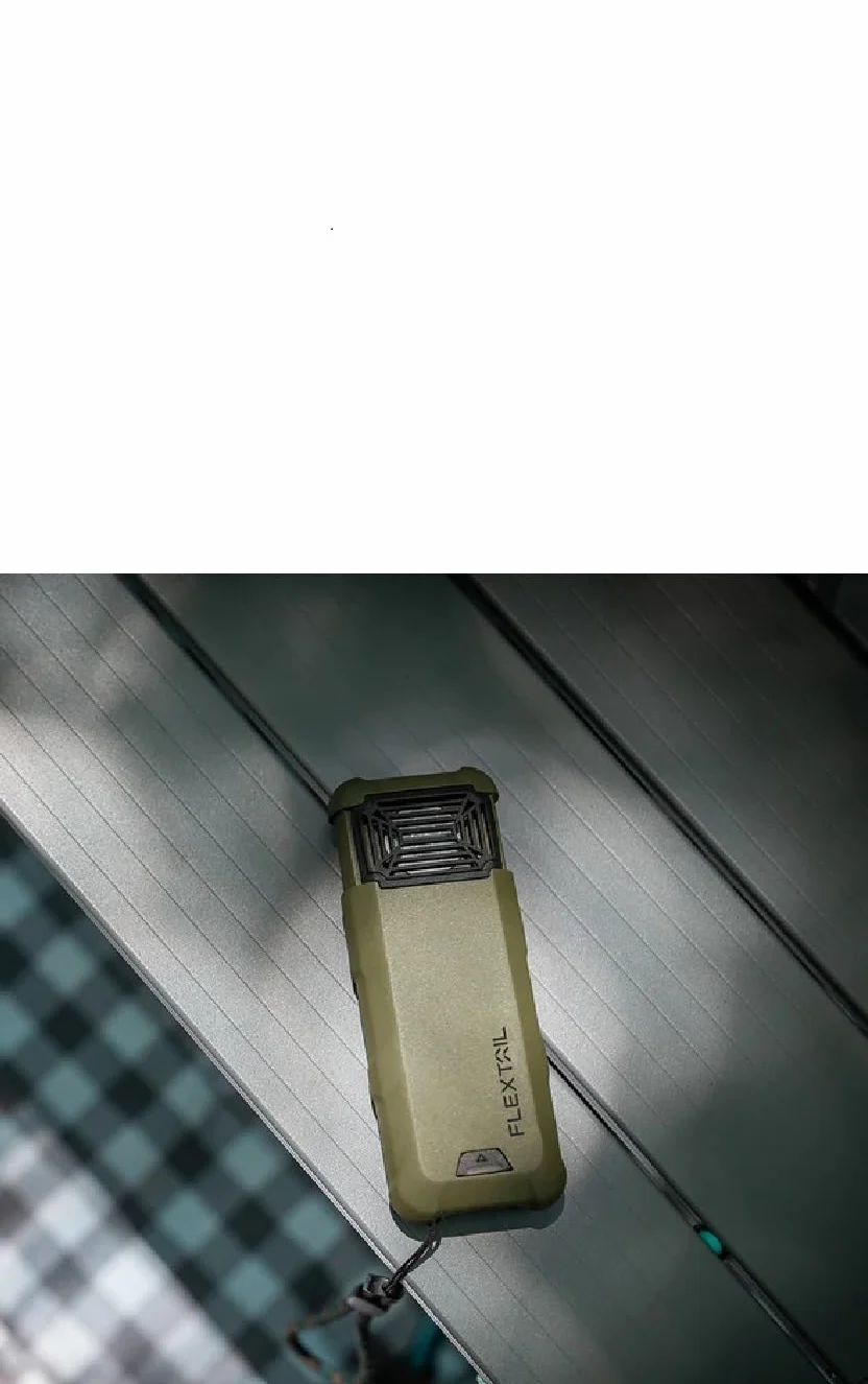 Przenośny środek odstraszający komary 2 w 1 Flextail Max Repel S (zielony)