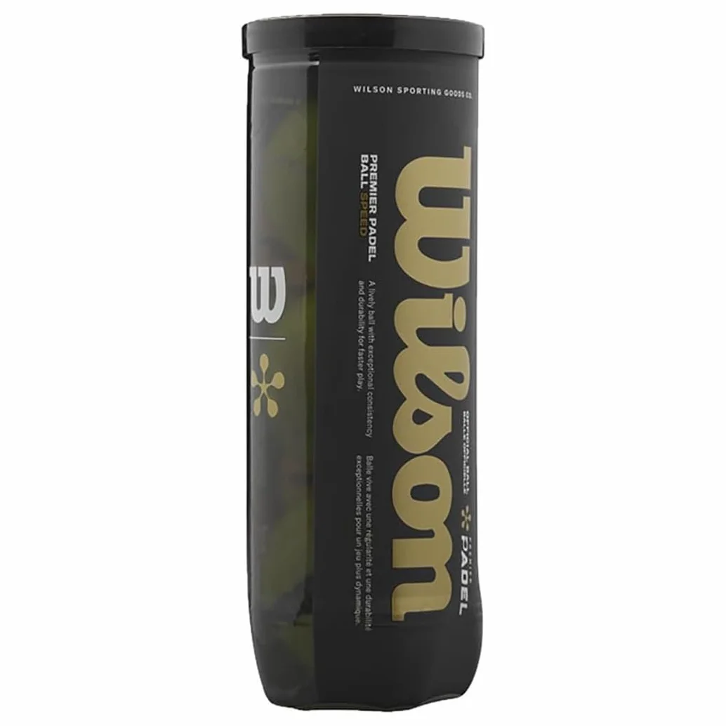 Wilson Premier Piłki do padla, unisex-dorośli, żółte, 2 x 3 sztuki