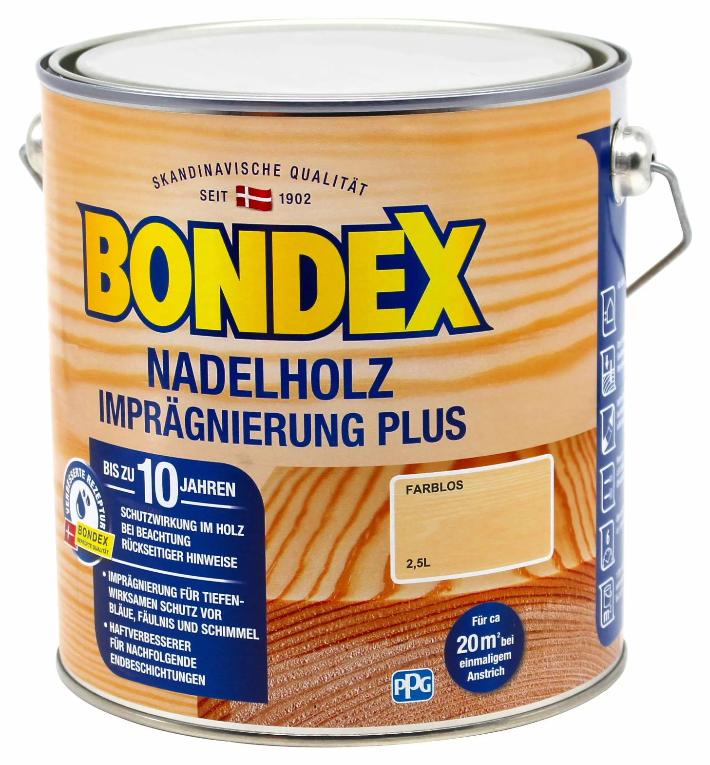 Bondex Impregnacja drewna iglastego bezbarwna 4,00 l