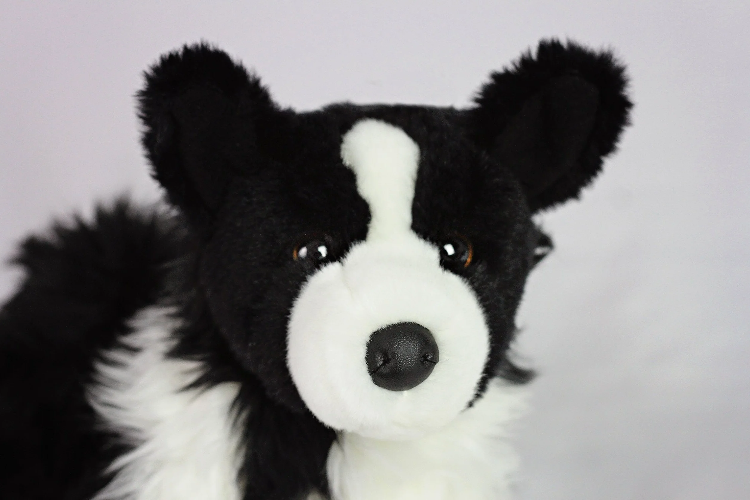 Border Collie Stuffed Animal Therapy Dog for Memory Loss by Memorable Pets